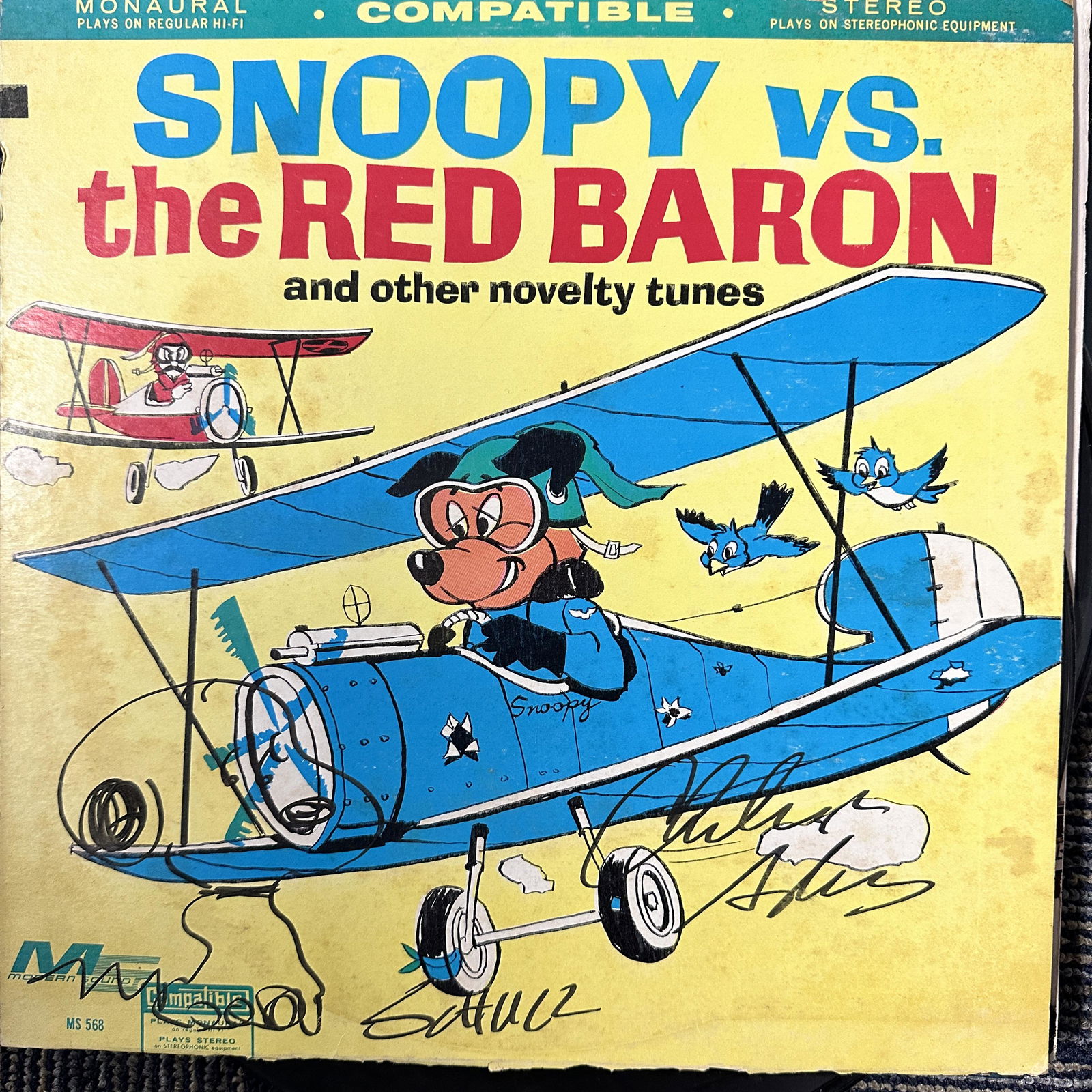 Charles Schulz Autographed Album (1 of 1)