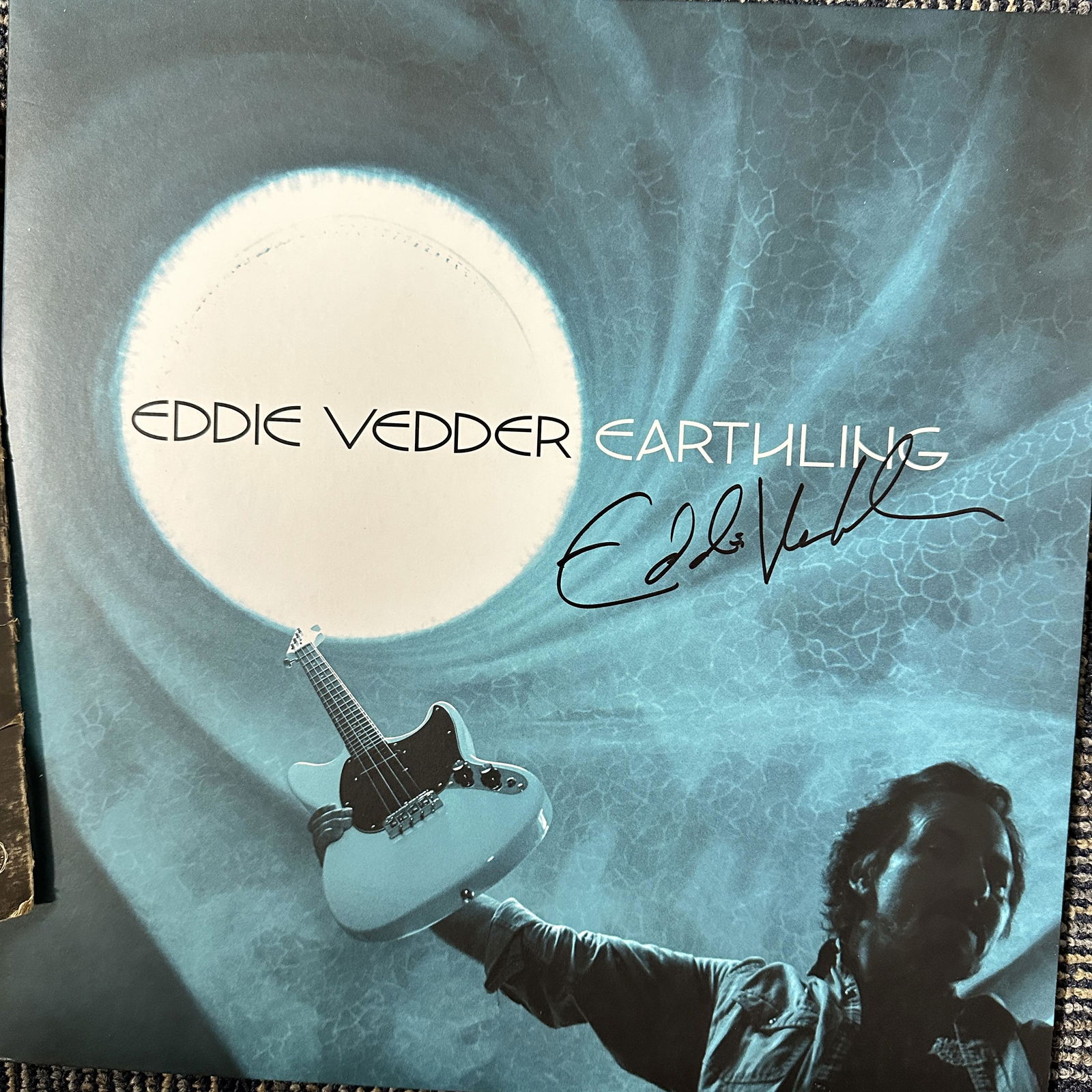Eddie Vedder Autographed ALBUM (1 of 1)