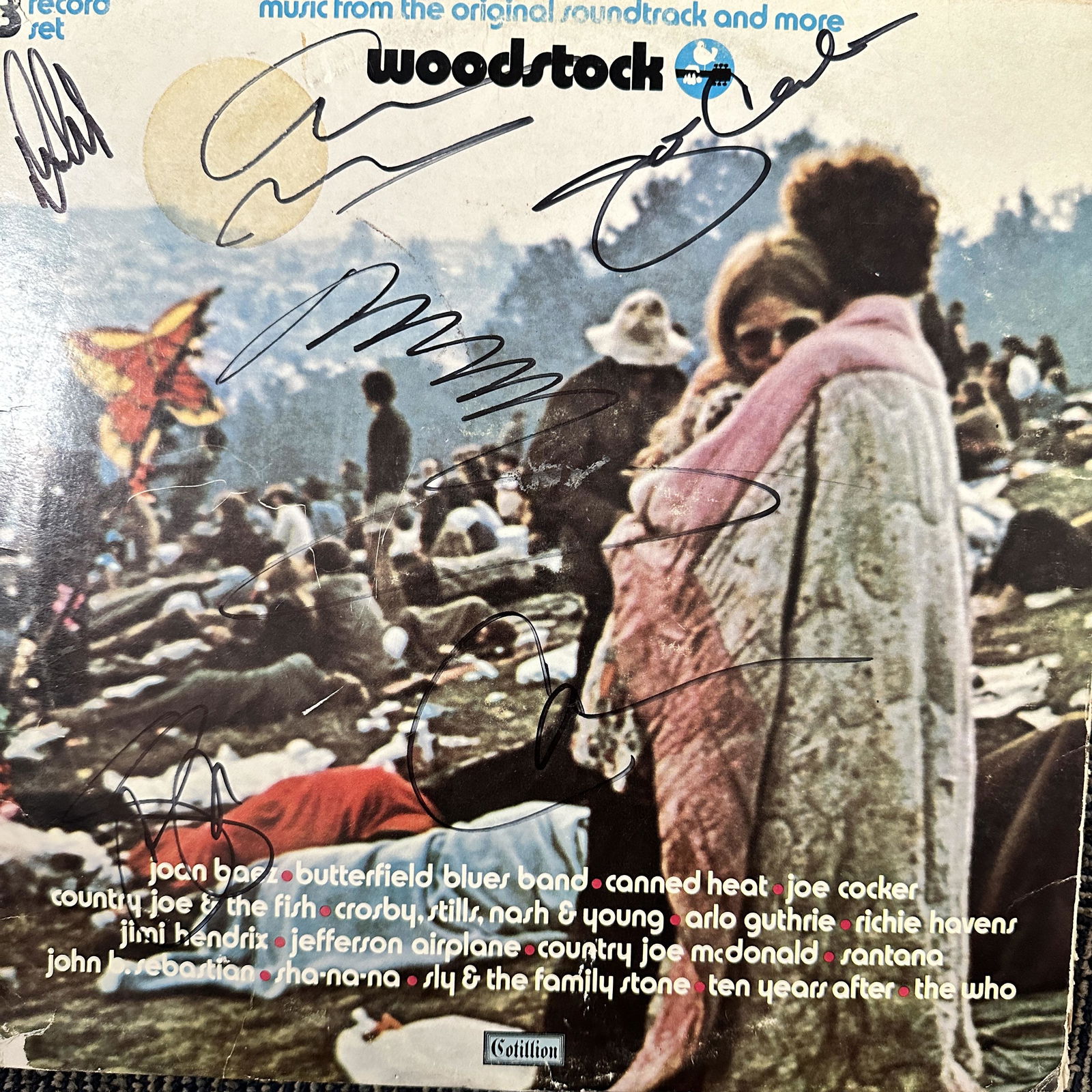 CSNY JOE COCKER Autographed Album (1 of 1)