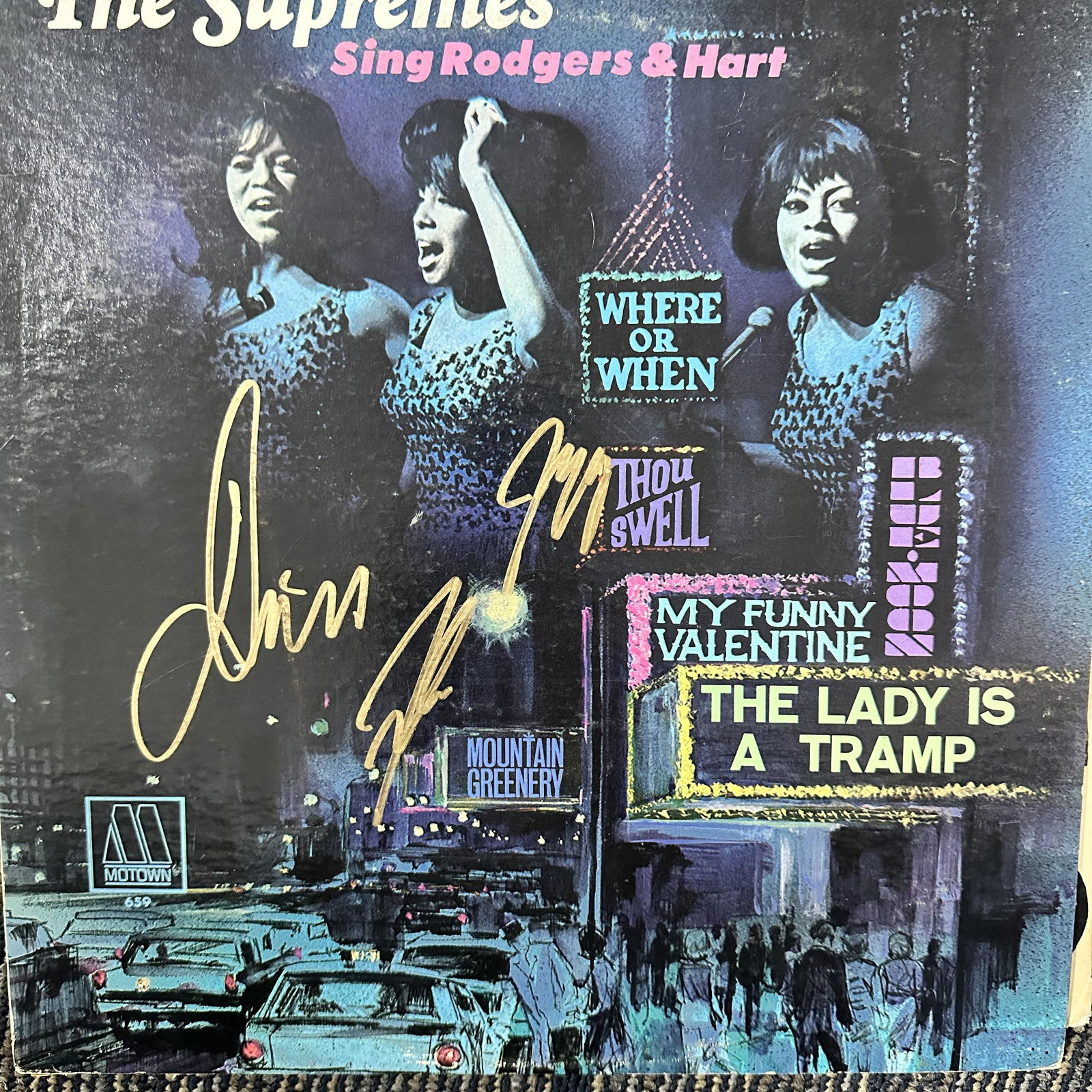 The Supremes Autographed ALBUM: We try to describe and detail every lot as accurate as possible. Ask any and all questions before bidding not after. You can email us support@iczauctions.com Phone 410-588-9164 or via text 410-588-916