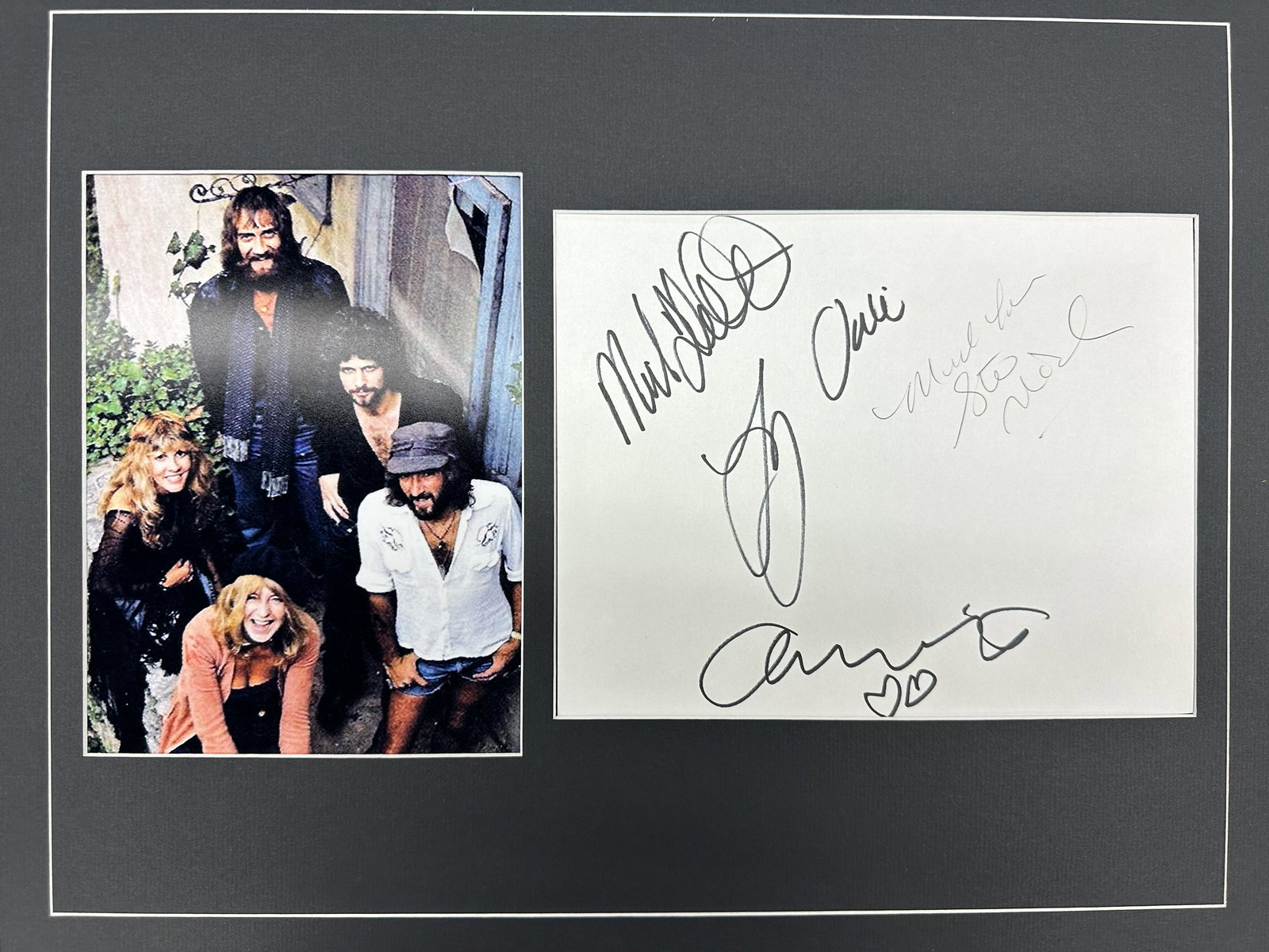 Fleetwood Mac Autographed Display (1 of 1)