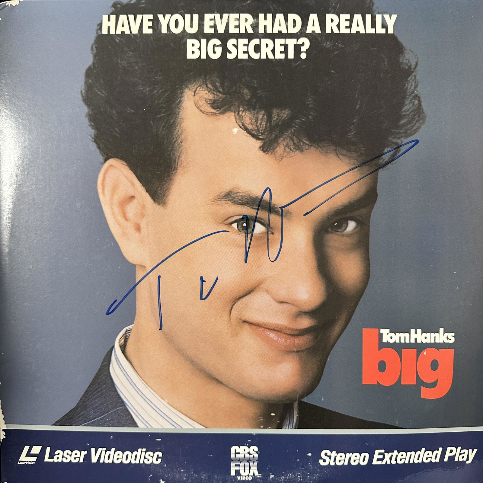 Tom Hanks Autographed Laserdisc (1 of 1)