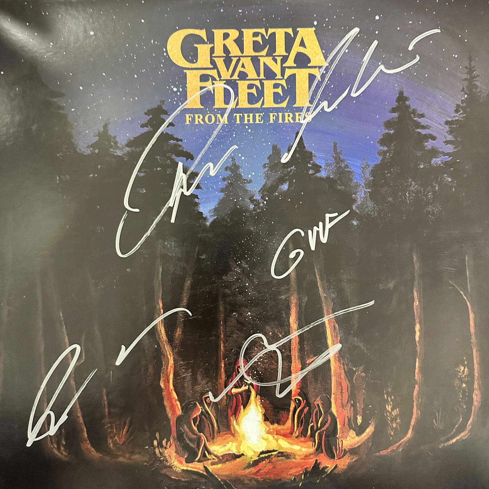 Greta Van Fleet AUTOGRAPHED Album (1 of 1)