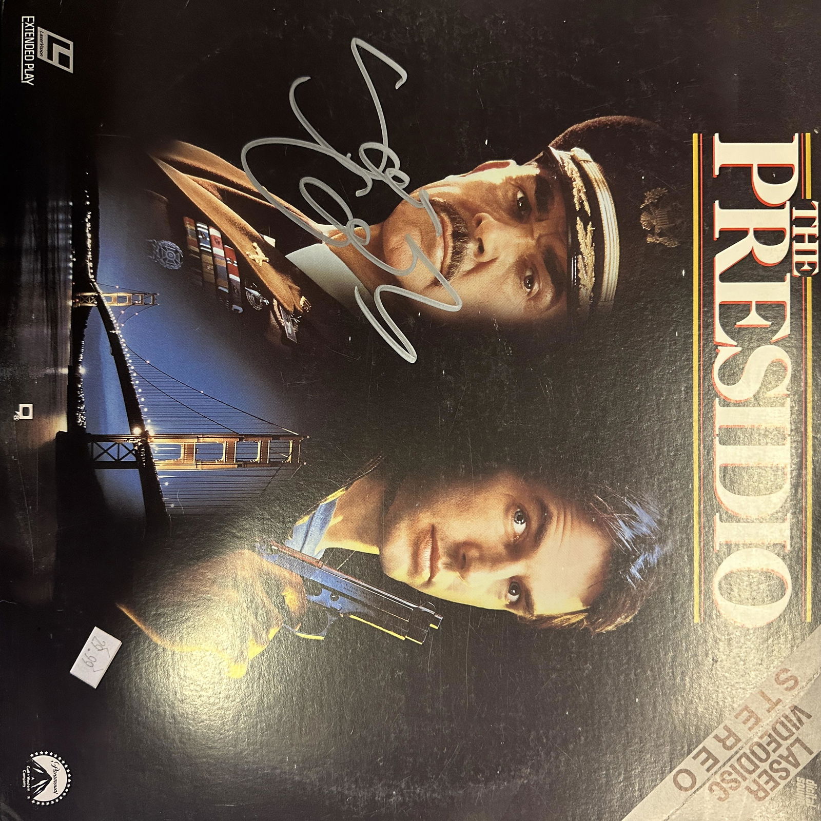 Sean Connery Autographed Laserdisc (1 of 1)