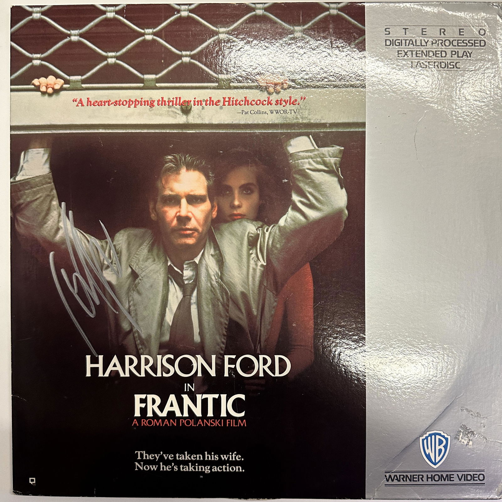 Harrison Ford Autographed Laserdisc (1 of 1)