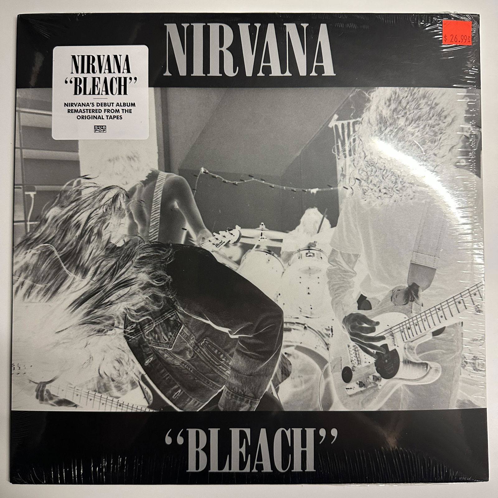 Nirvana - Bleach New Vinyl Record (1 of 1)