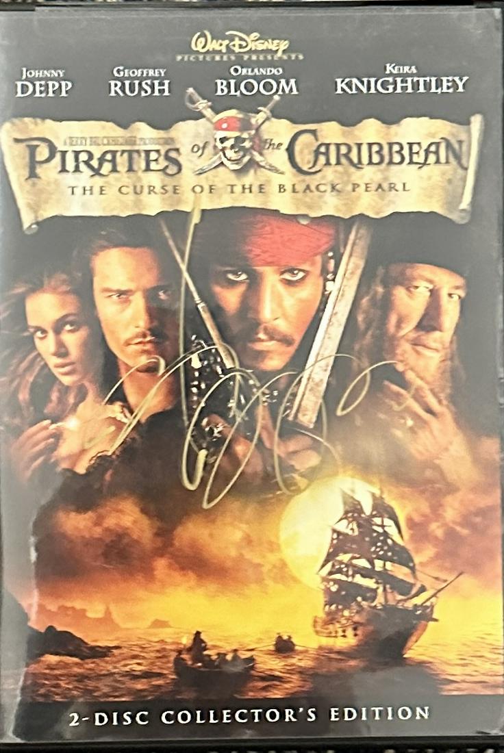 Johnny Depp Autographed DVD (1 of 1)