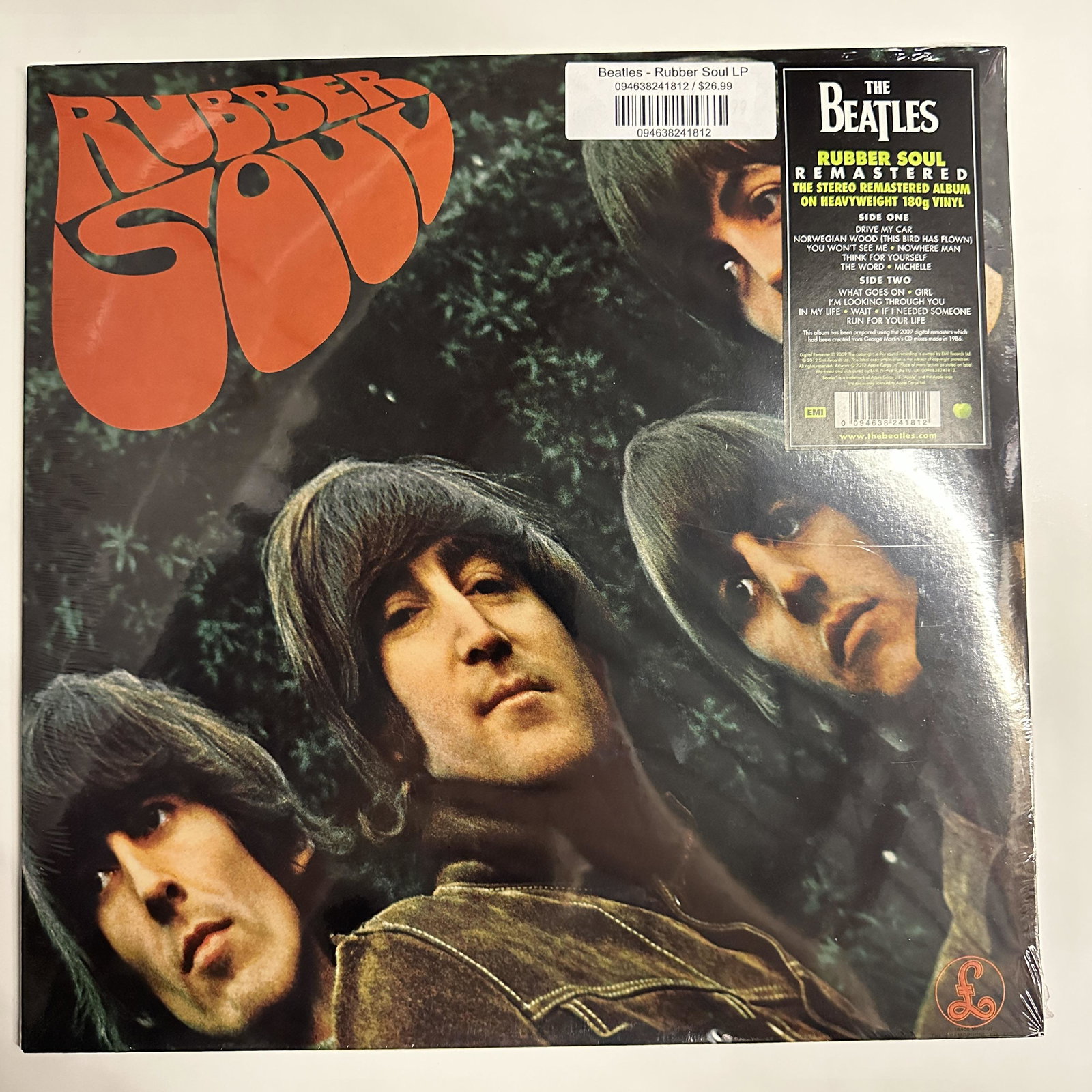 Beatles - Rubber Soul New Record Album (1 of 1)