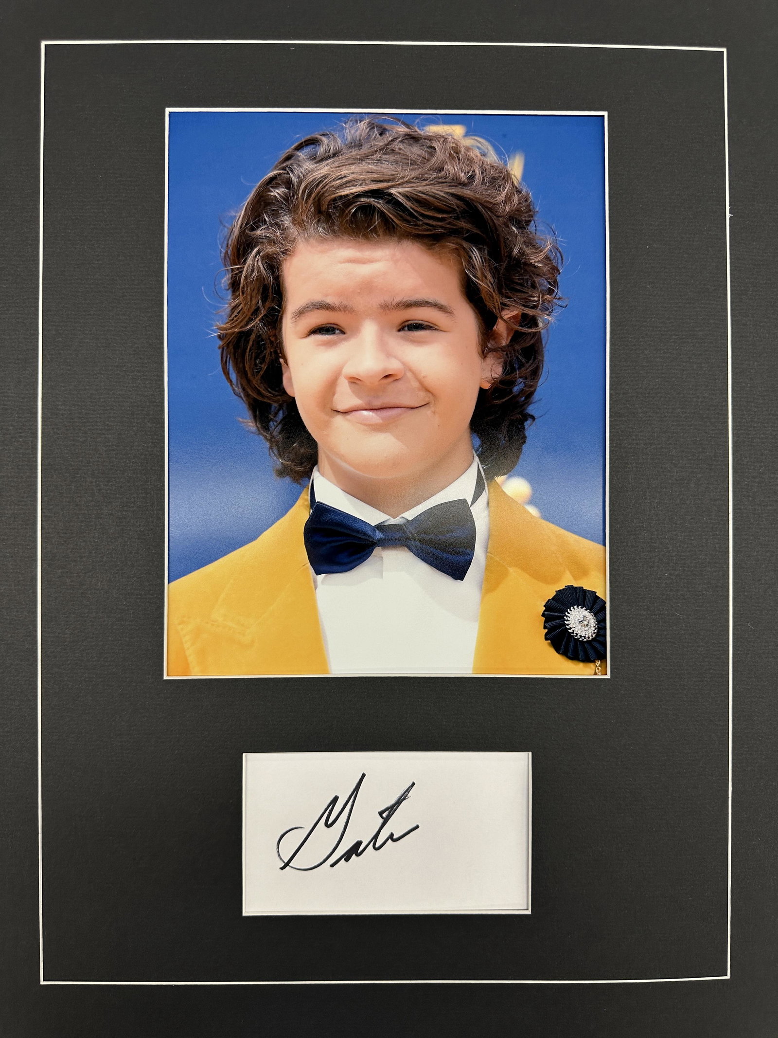 Dustin Stranger Things Autographed Display (1 of 1)