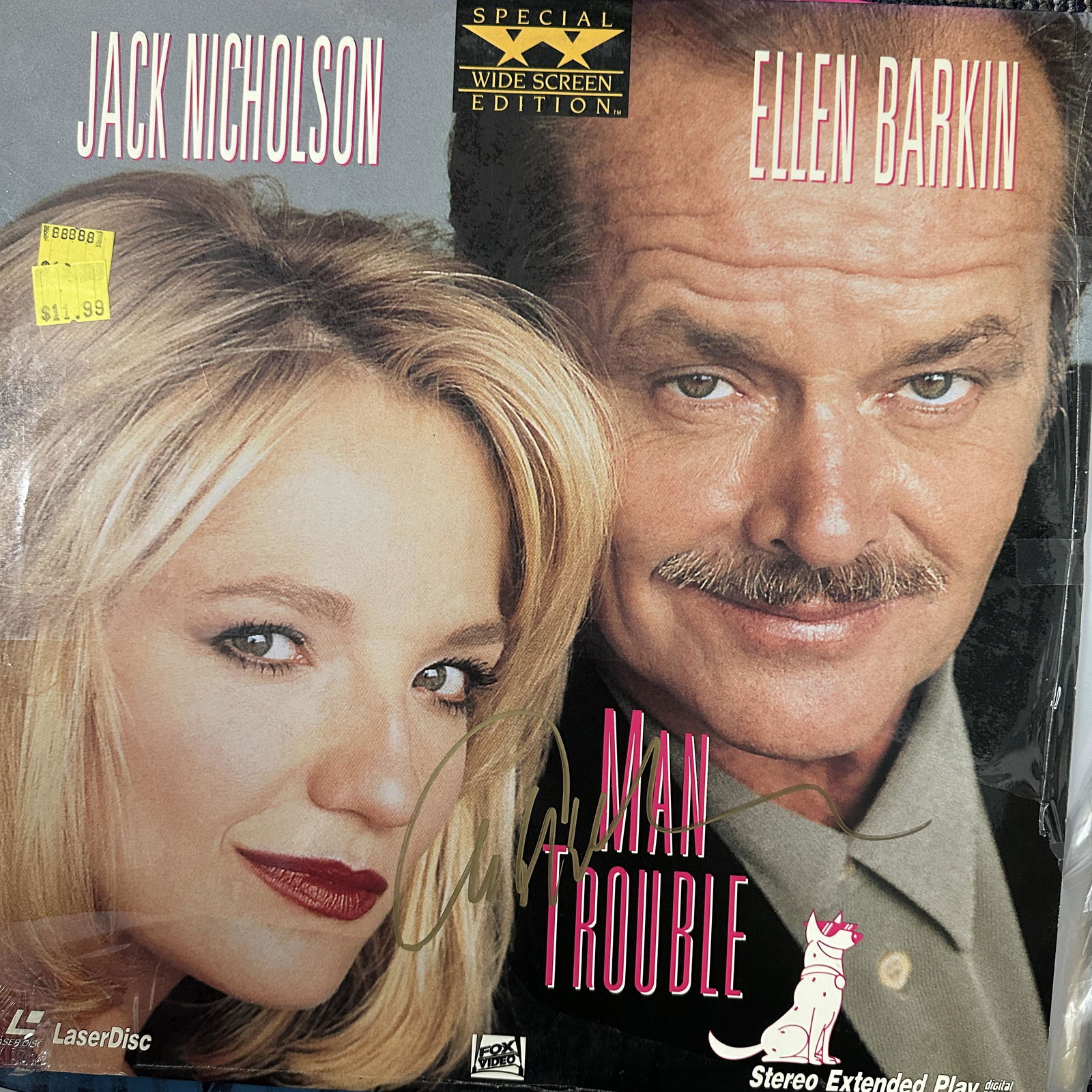 Jack Nicholson Autographed Album (1 of 1)