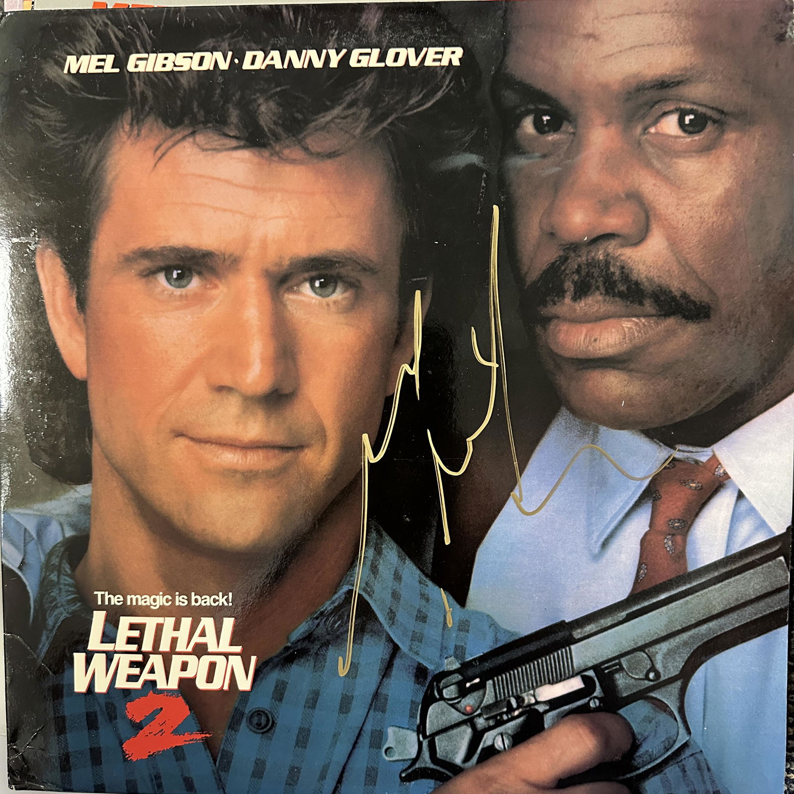 Mel Gibson Autographed LASERDISC (1 of 1)