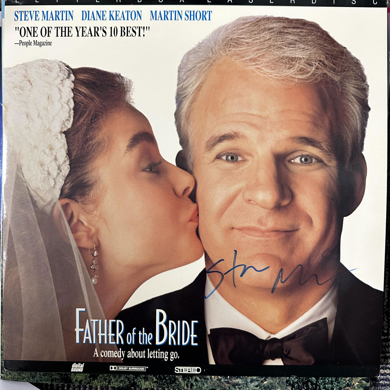 Steve Martin Autographed Laserdisc (1 of 1)