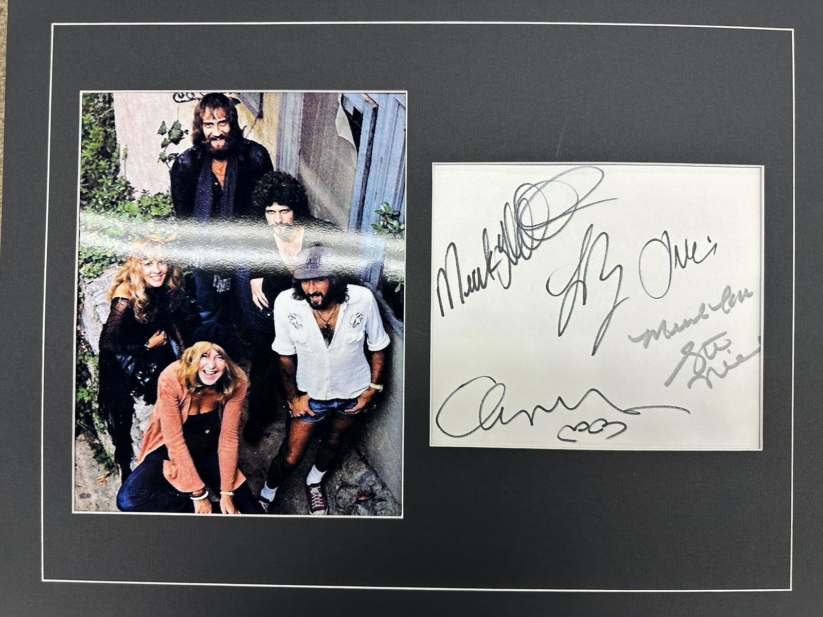 Fleetwood Mac Autographed Display (1 of 1)