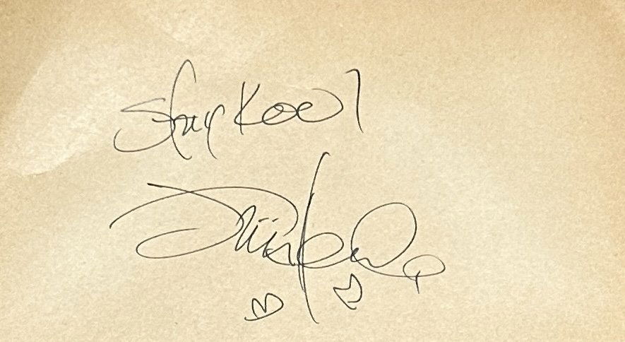 Jimi Hendrix Autographed Vintage Postcard (1 of 1)