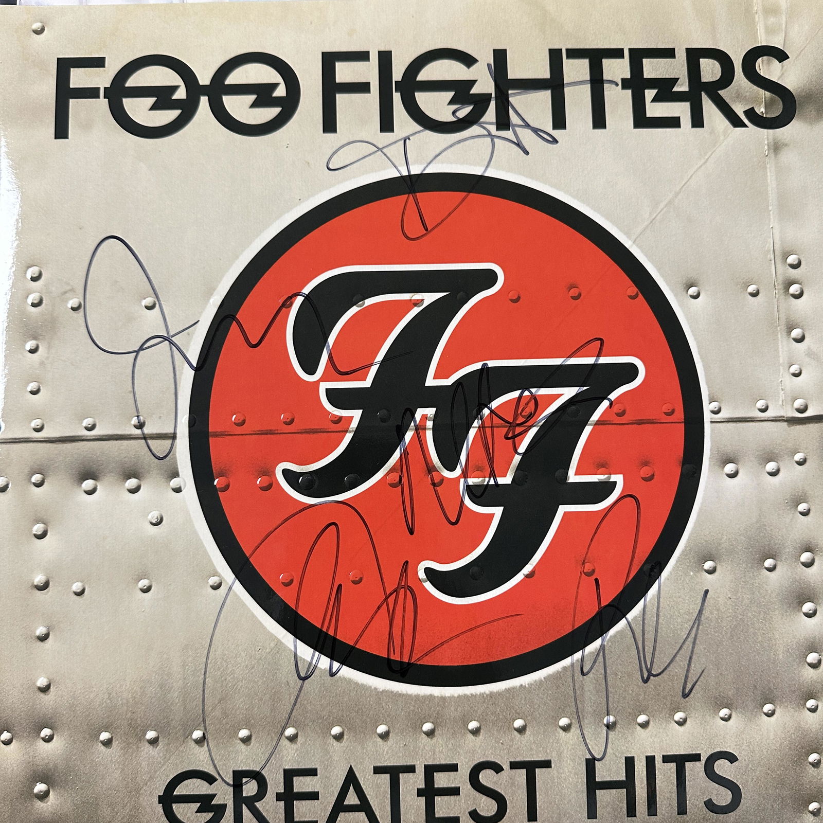 Foo Fighters Autographed Album All Members DAVE TAYLOR (1 of 1)