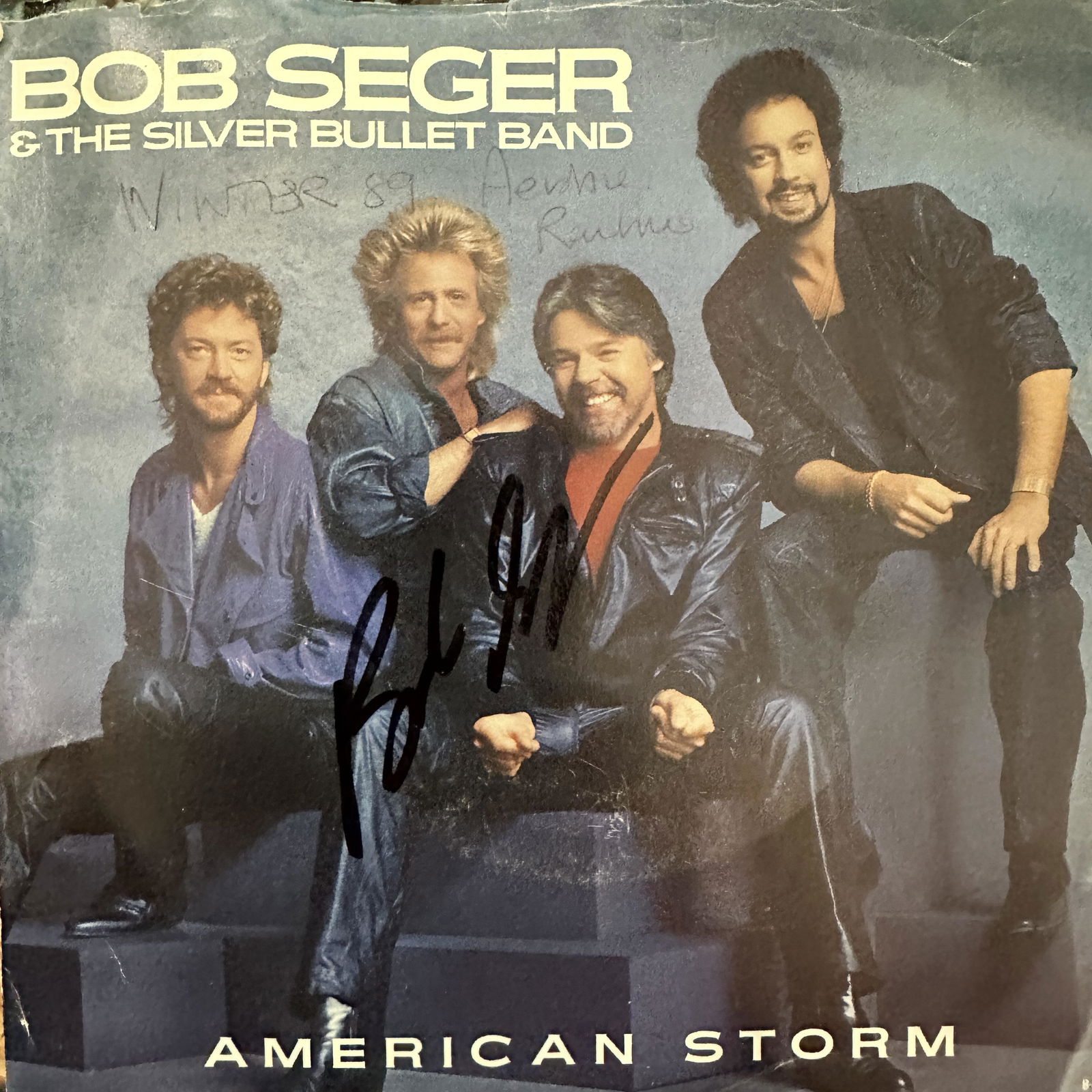 Bob Seger Autographed Album 7" Single (1 of 1)