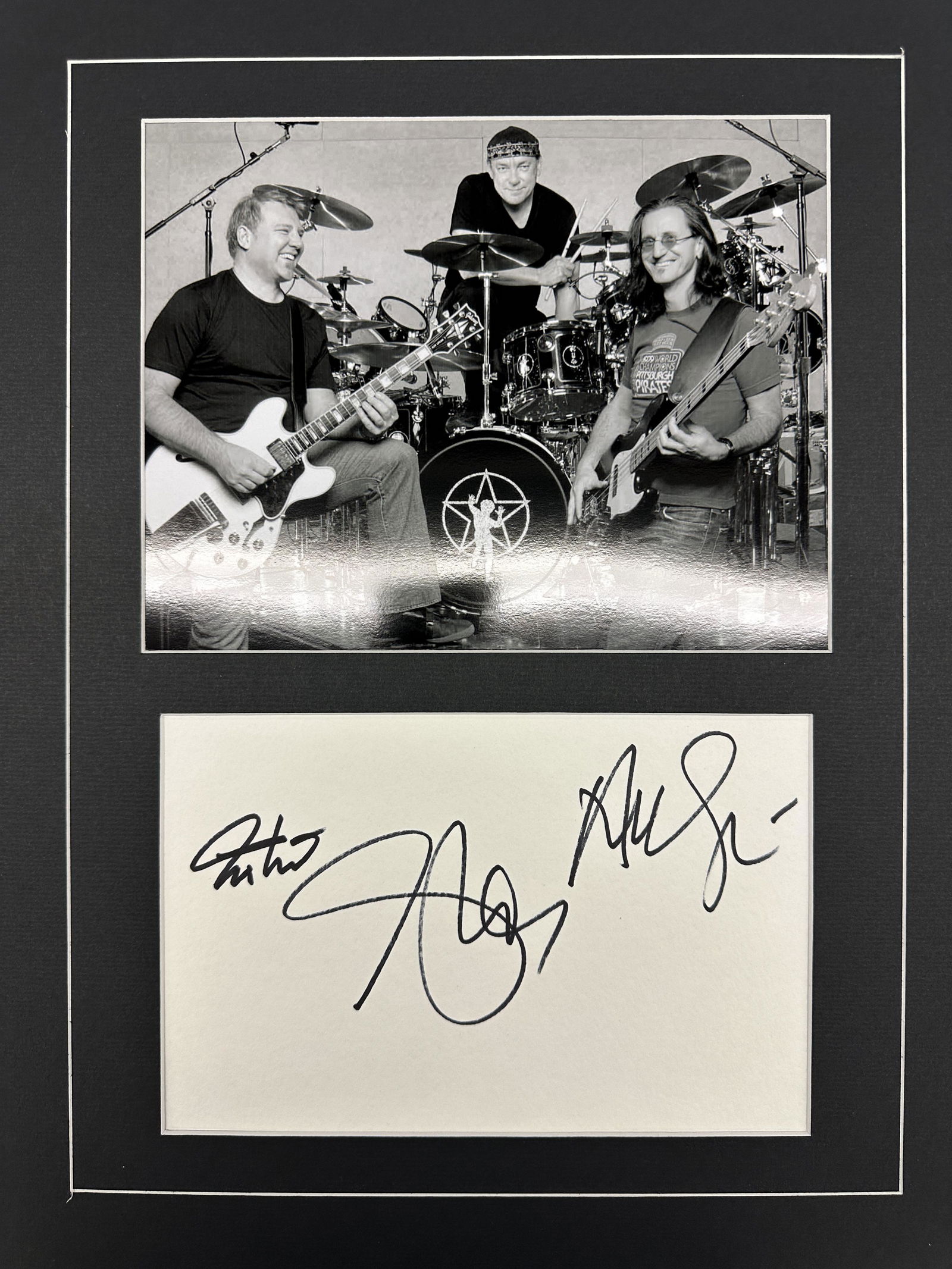 Rush Autographed Display (1 of 1)