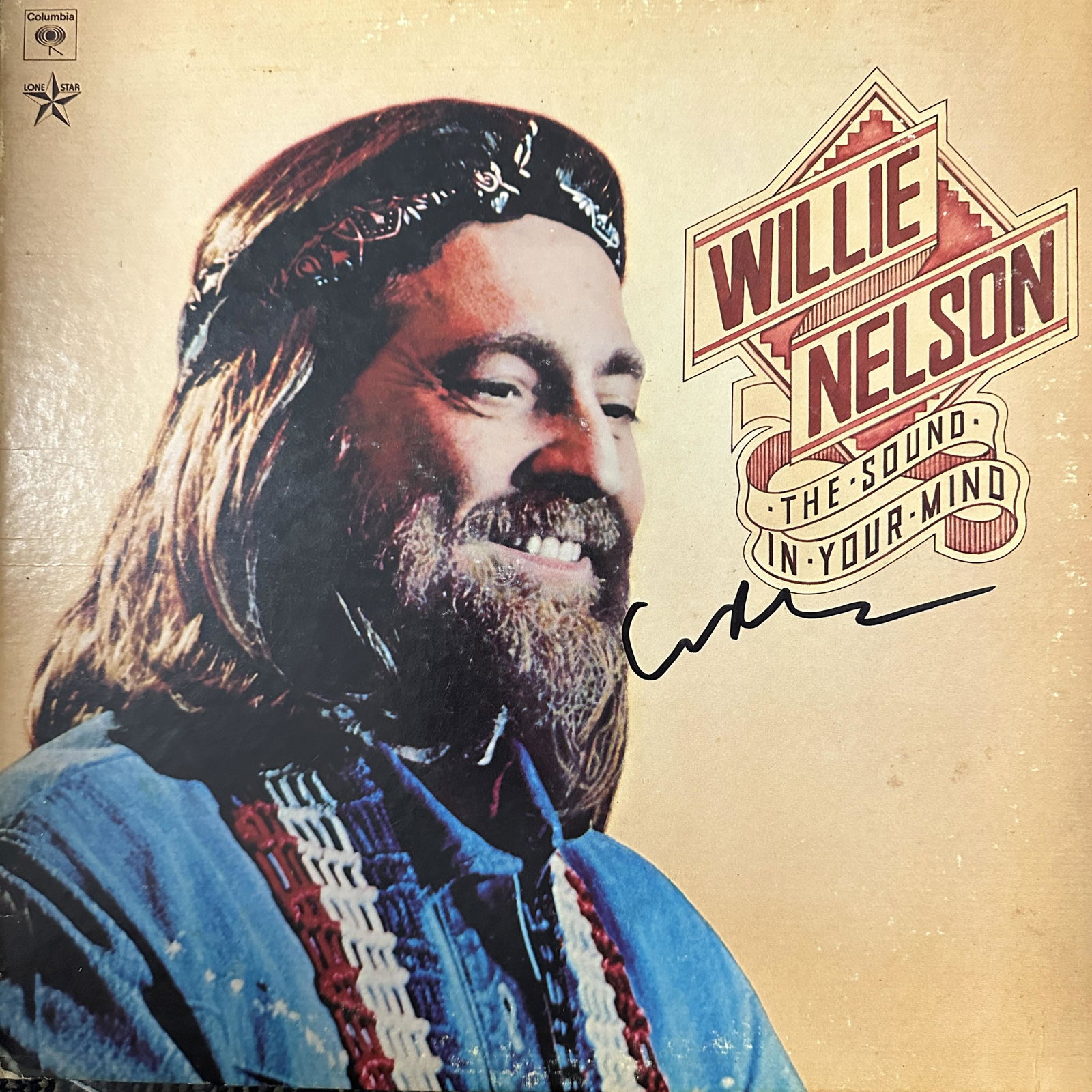 Willie Nelson Autographed Album (1 of 1)