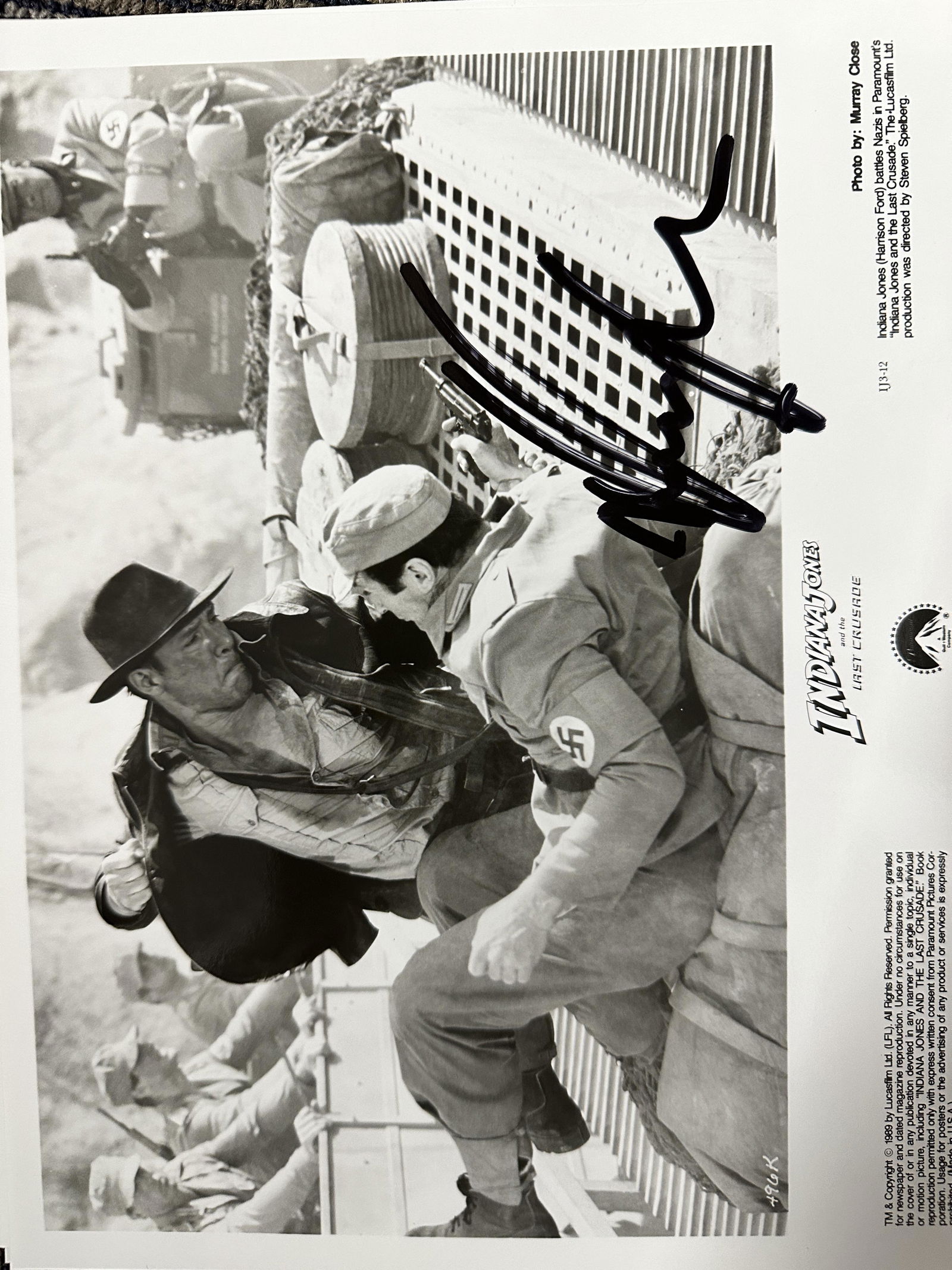 Harrison Ford AUTOGRAPHED Photo (1 of 1)