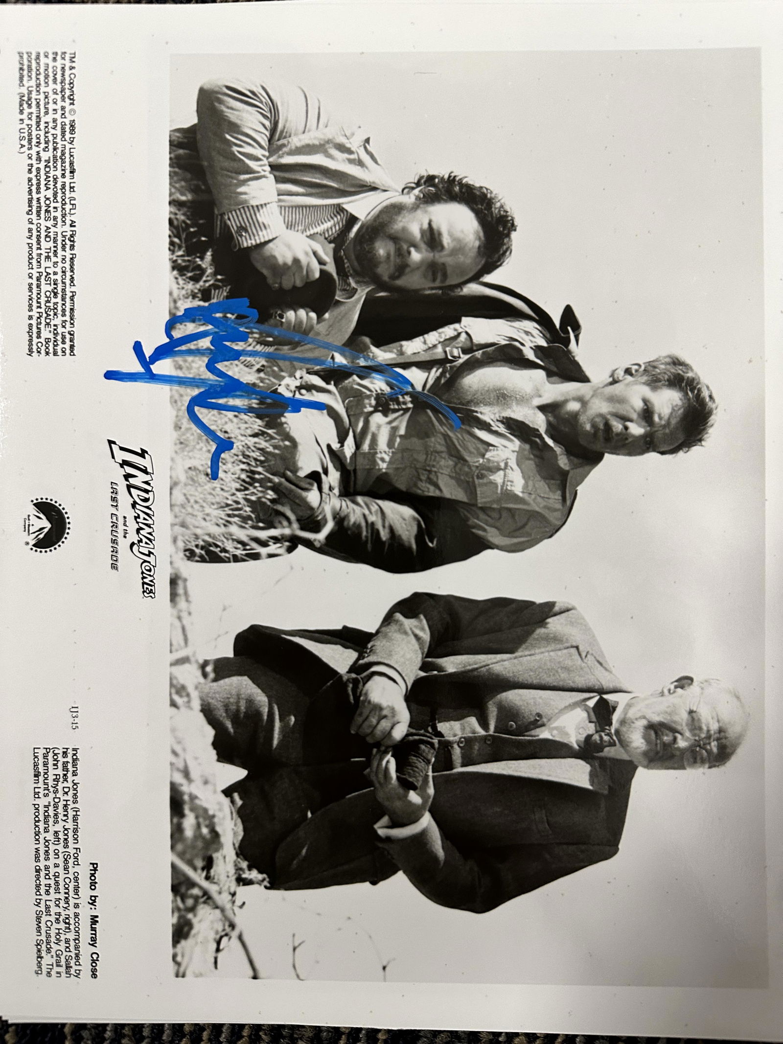 Harrison Ford AUTOGRAPHED Photo (1 of 1)