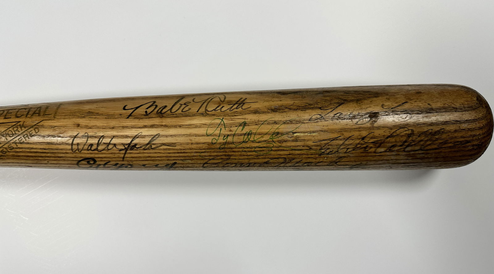 1939 Hall of Fame Baseball Bat RUTH COBB (1 of 3)