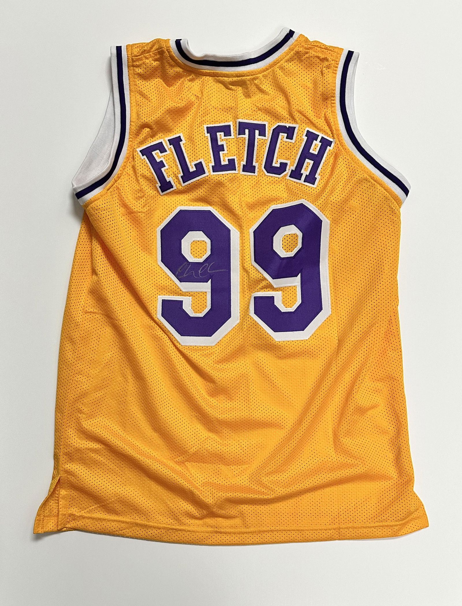 Chevy Chase Autographed Fletch Jersey (1 of 1)