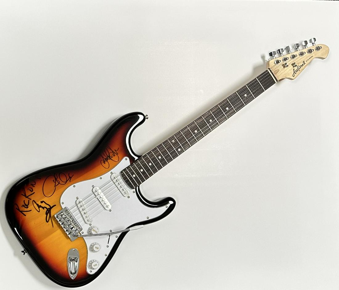 Traveling Wilburys Autographed Guitar (1 of 1)