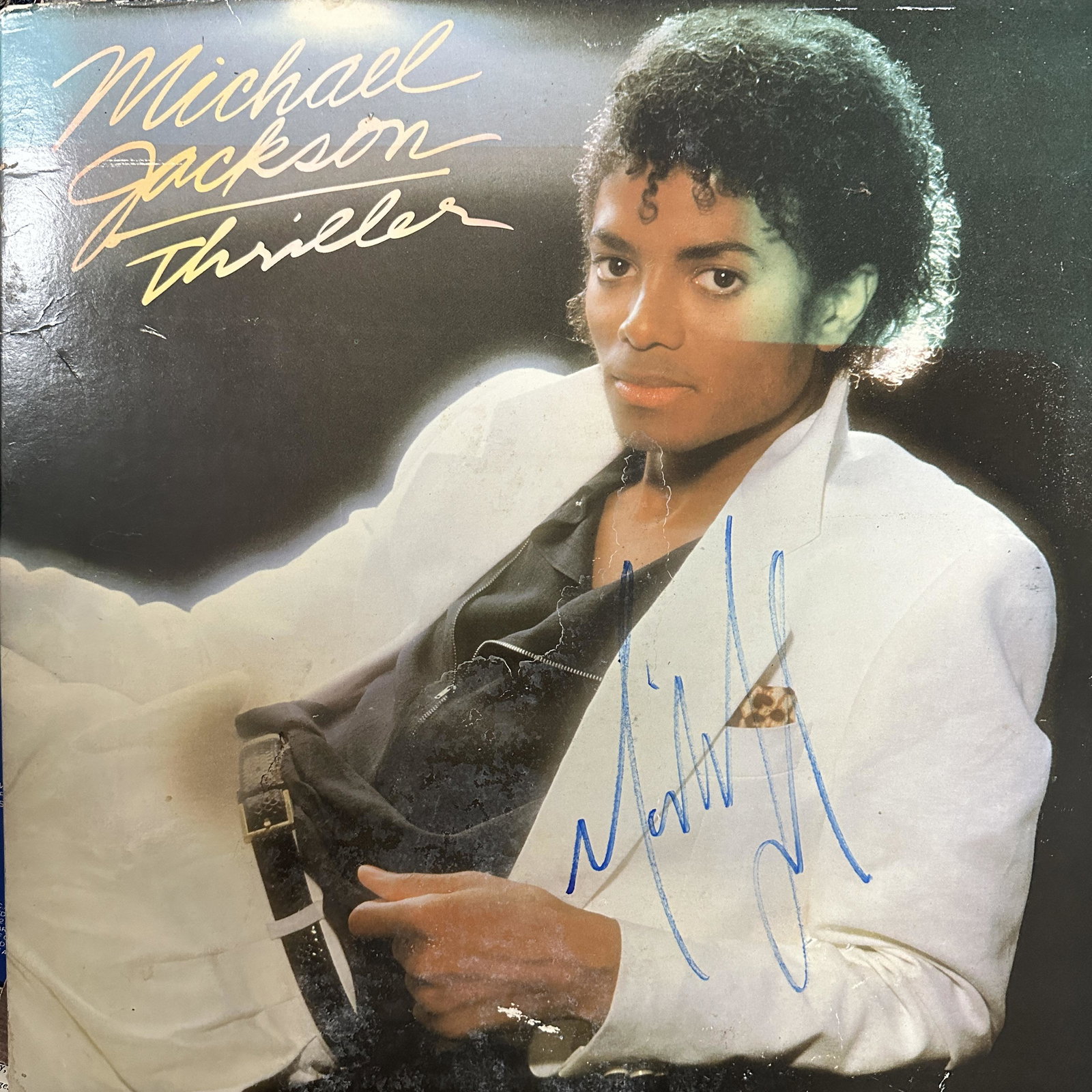 Michael Jackson Autographed Album: Ask any all Questions before bidding not after! Displays are not framed, and can be framed for a cost. Framed items will state they are framed in the name of the item. All signed items come with a COA