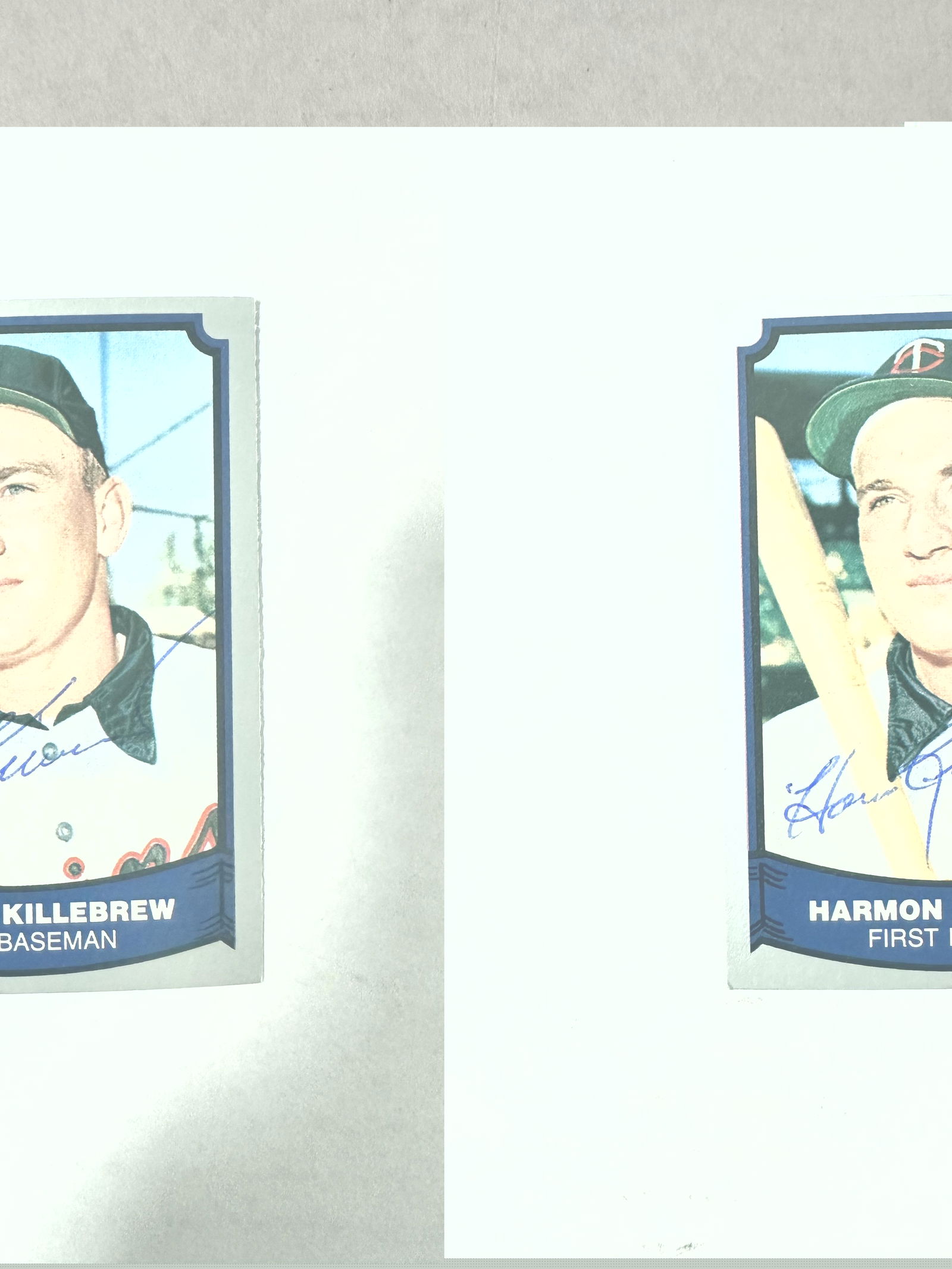 Harmon Killebrew Autographed Card (1 of 1)