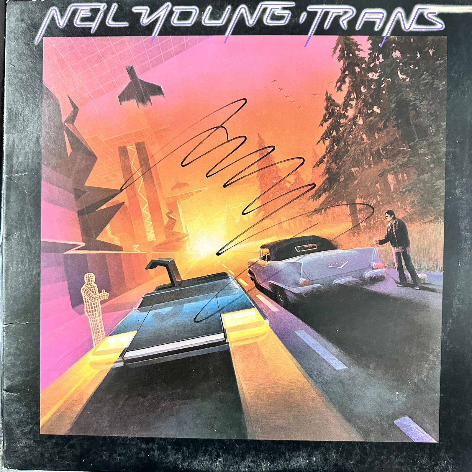 Neil Young Autographed ALBUM: Ask any all Questions before bidding not after! Displays are not framed, and can be framed for a cost. Framed items will state they are framed in the name of the item. All signed items come with a COA