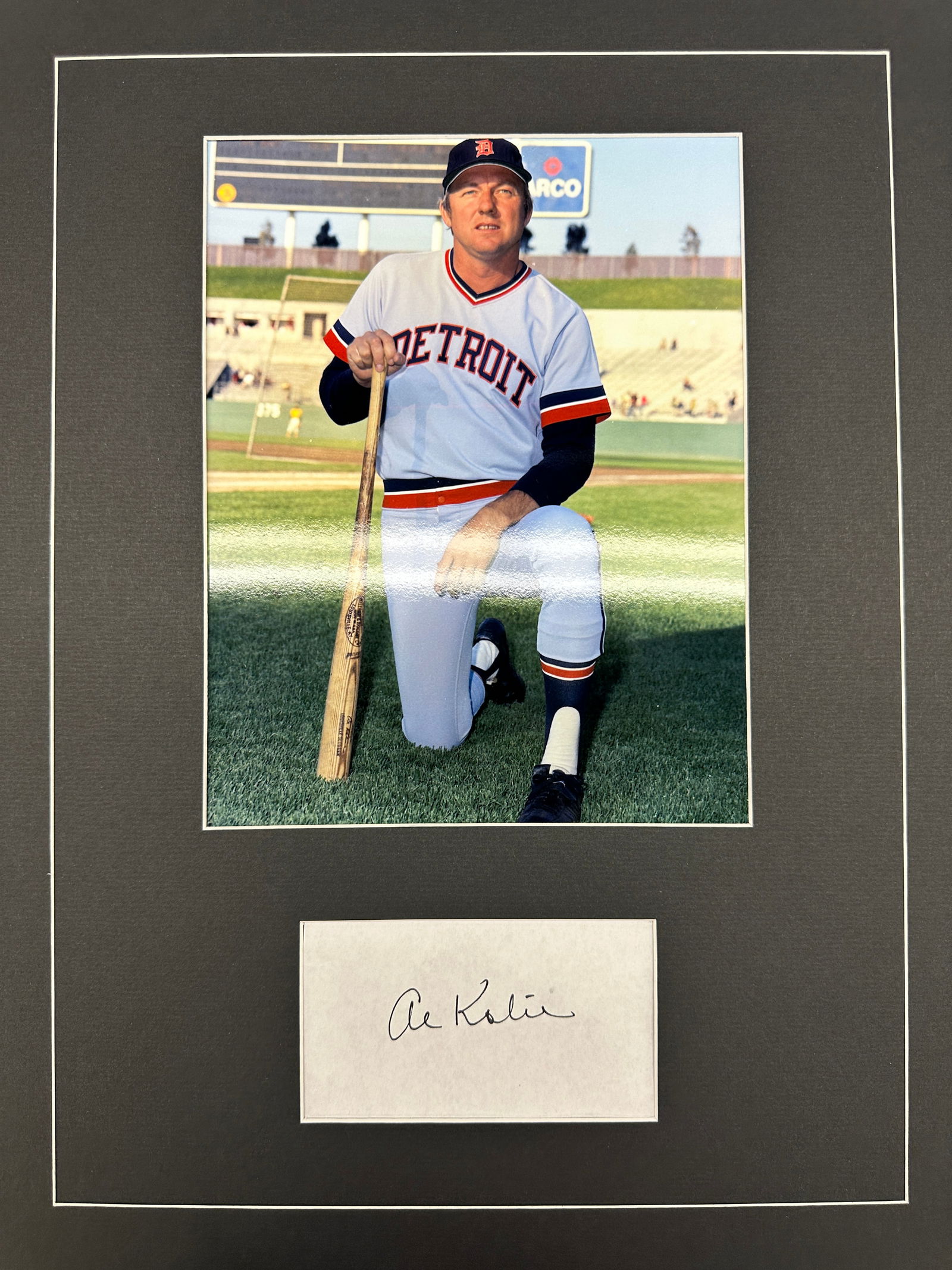 Al Kaline Autograph Display (1 of 1)