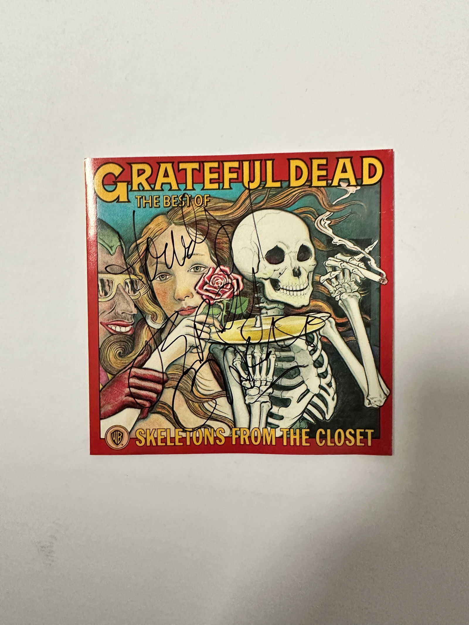 Jerry Garcia Autographed Cd Cover (1 of 1)