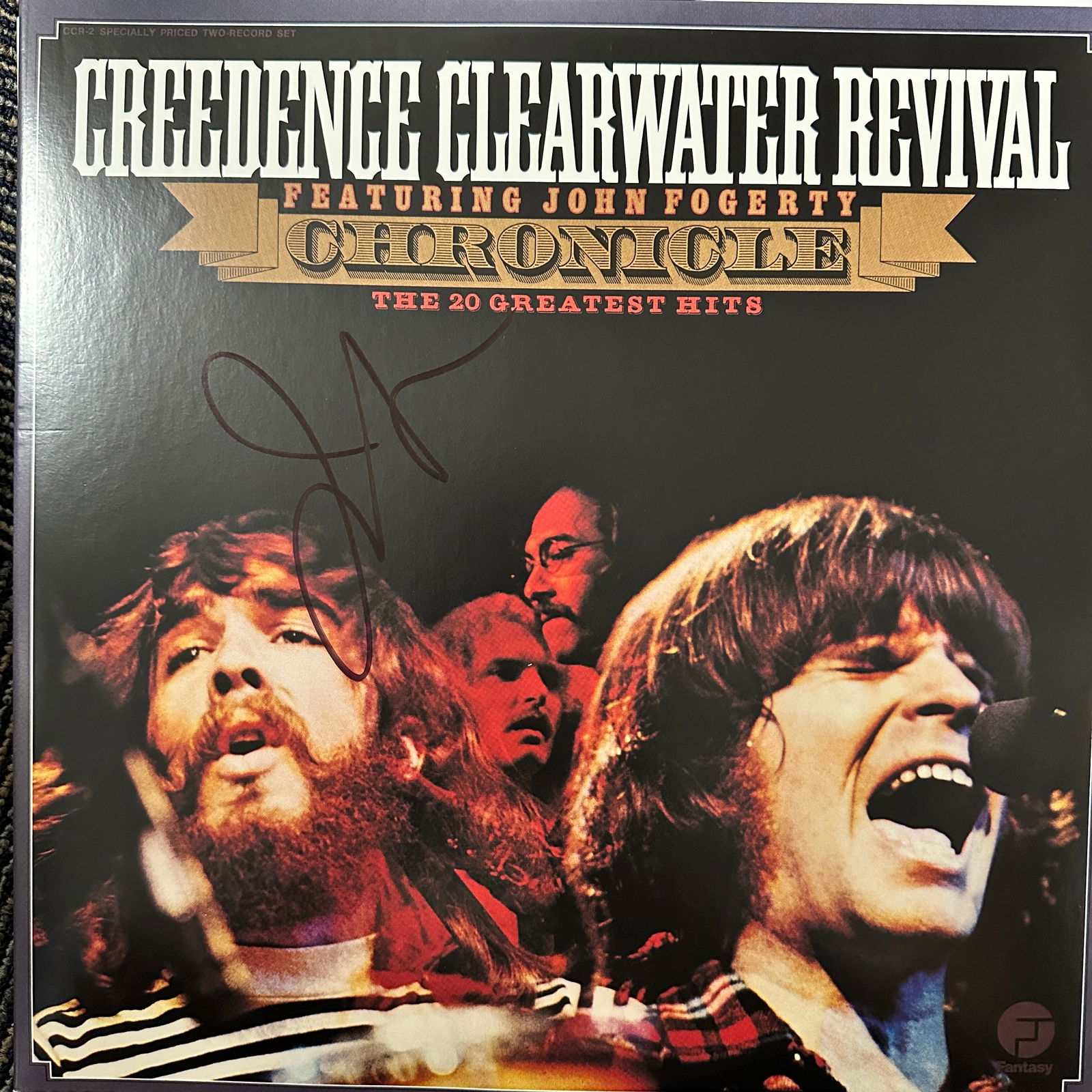 JOHN Fogerty Autographed Album (1 of 1)