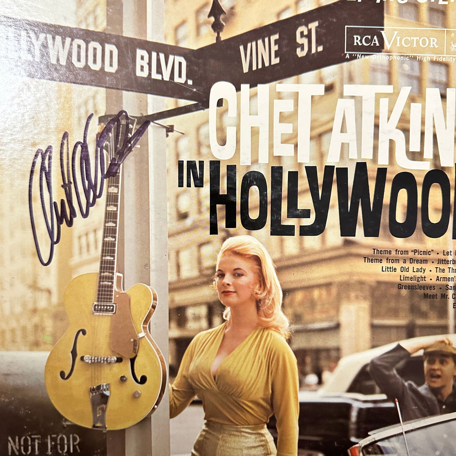 Chet Atkins Autographed Album (1 of 1)
