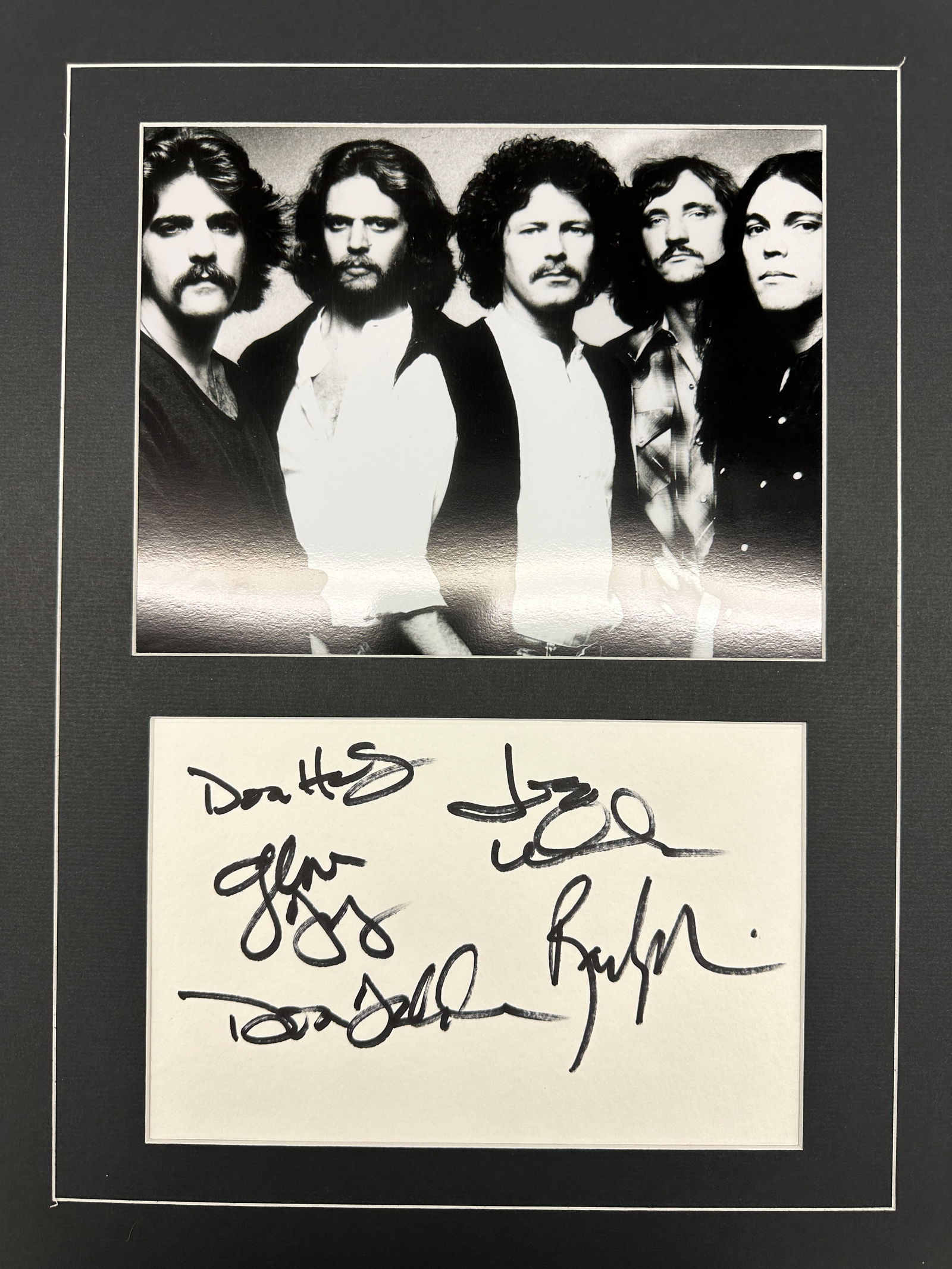 The Eagles Autographed Display (1 of 1)