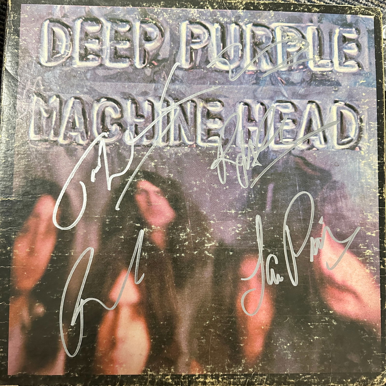 Deep Purple Autographed Album All 5 (1 of 1)
