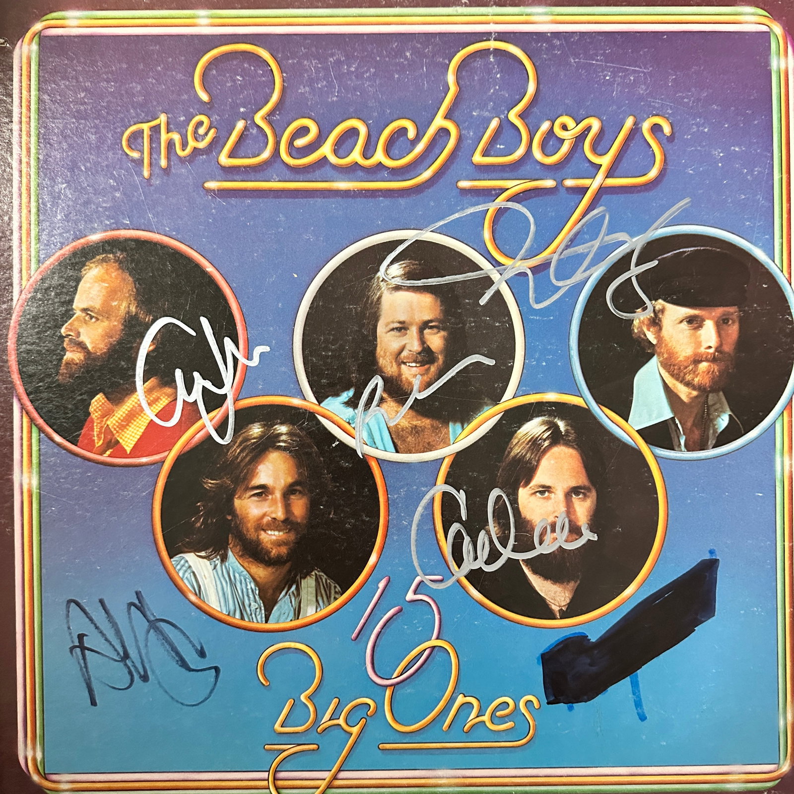 The Beach Boys Autographed ALBUM AL BRIAN CARL DENNIS MIKE: Displays are not framed, and can be framed for a cost. Framed items will state they are framed in the name of the item. All signed items come with a COA. Ask any and all questions BEFORE bidding. Sign