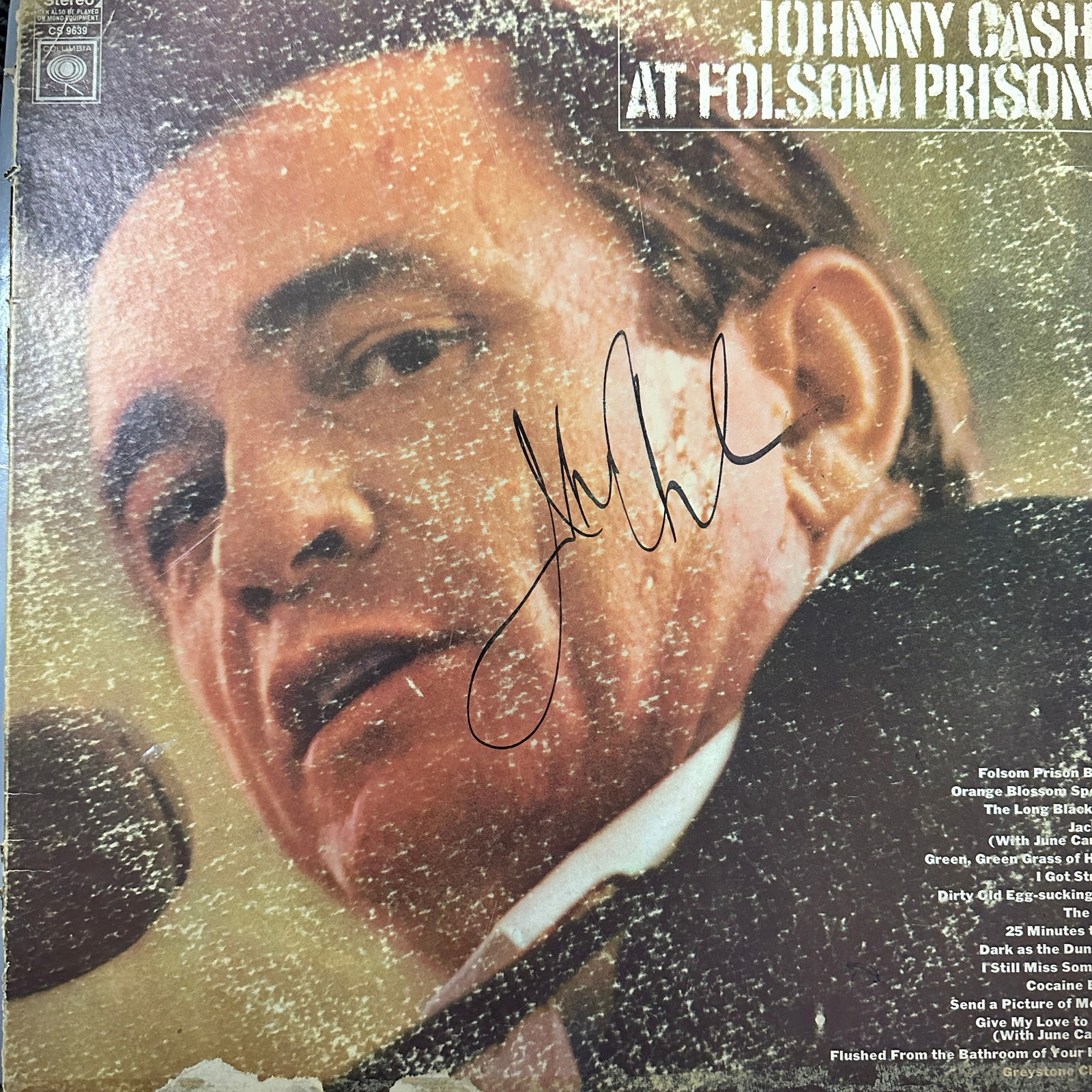 Johnny Cash Autographed ALBUM (1 of 1)