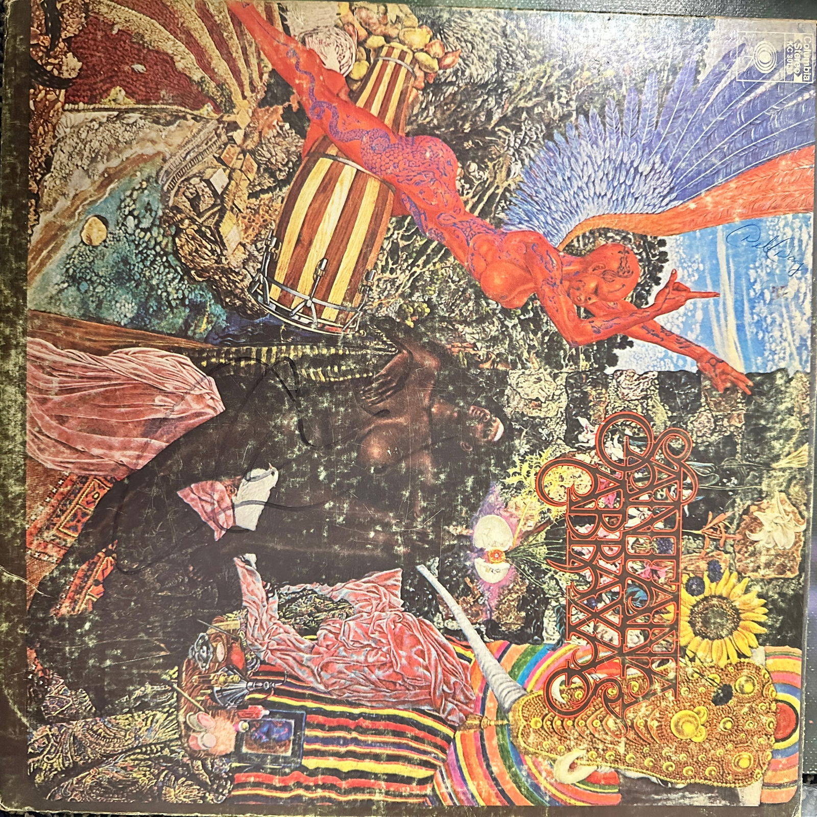 Santana Autographed Album (1 of 1)