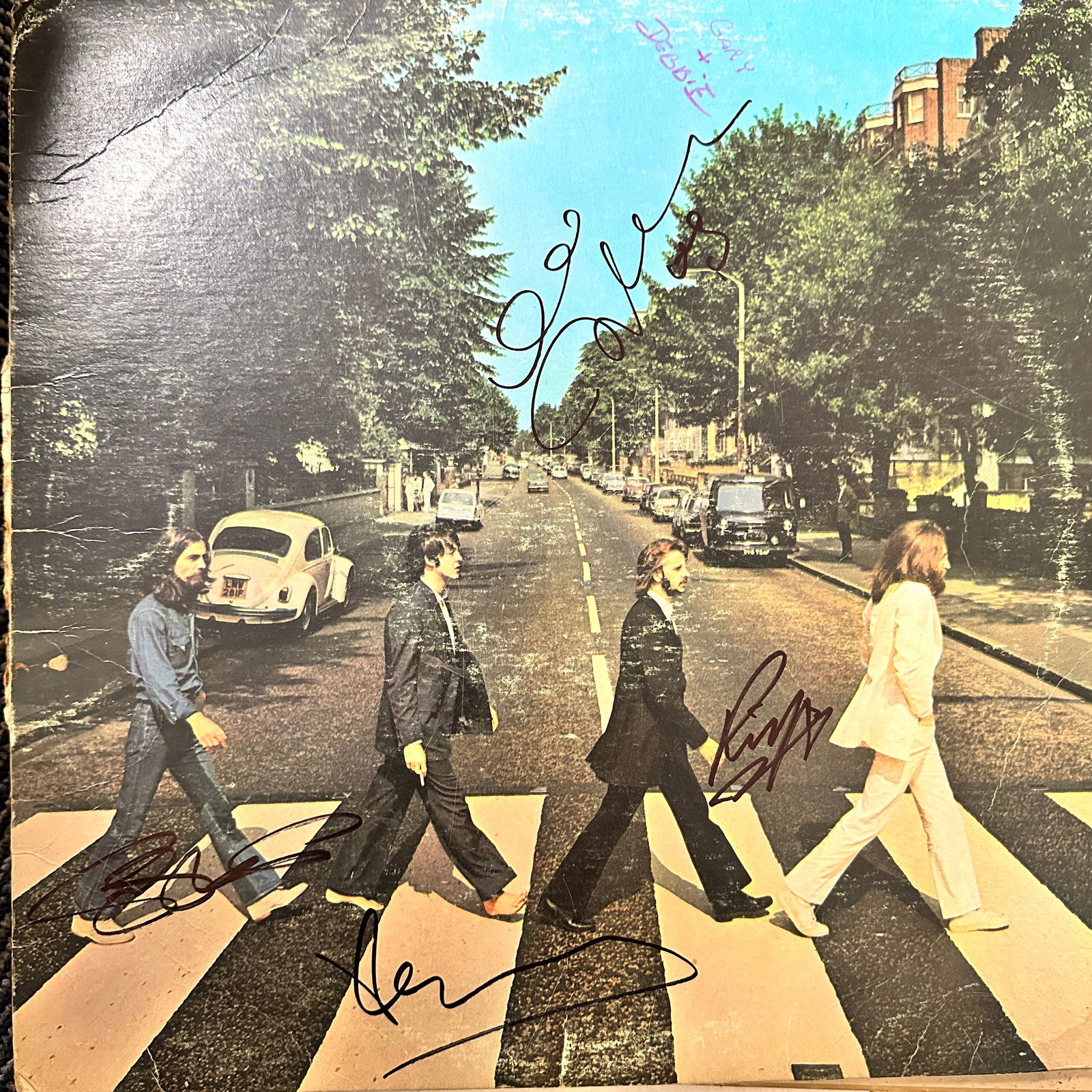 The Beatles Autographed ALBUM JOHN PAUL GEORGE RINGO (1 of 1)