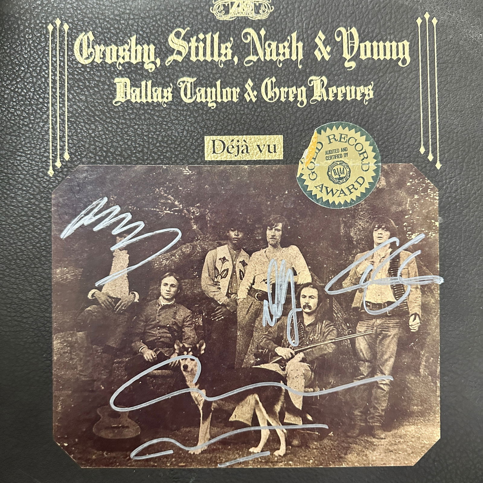 CSNY Autographed ALBUM (1 of 1)
