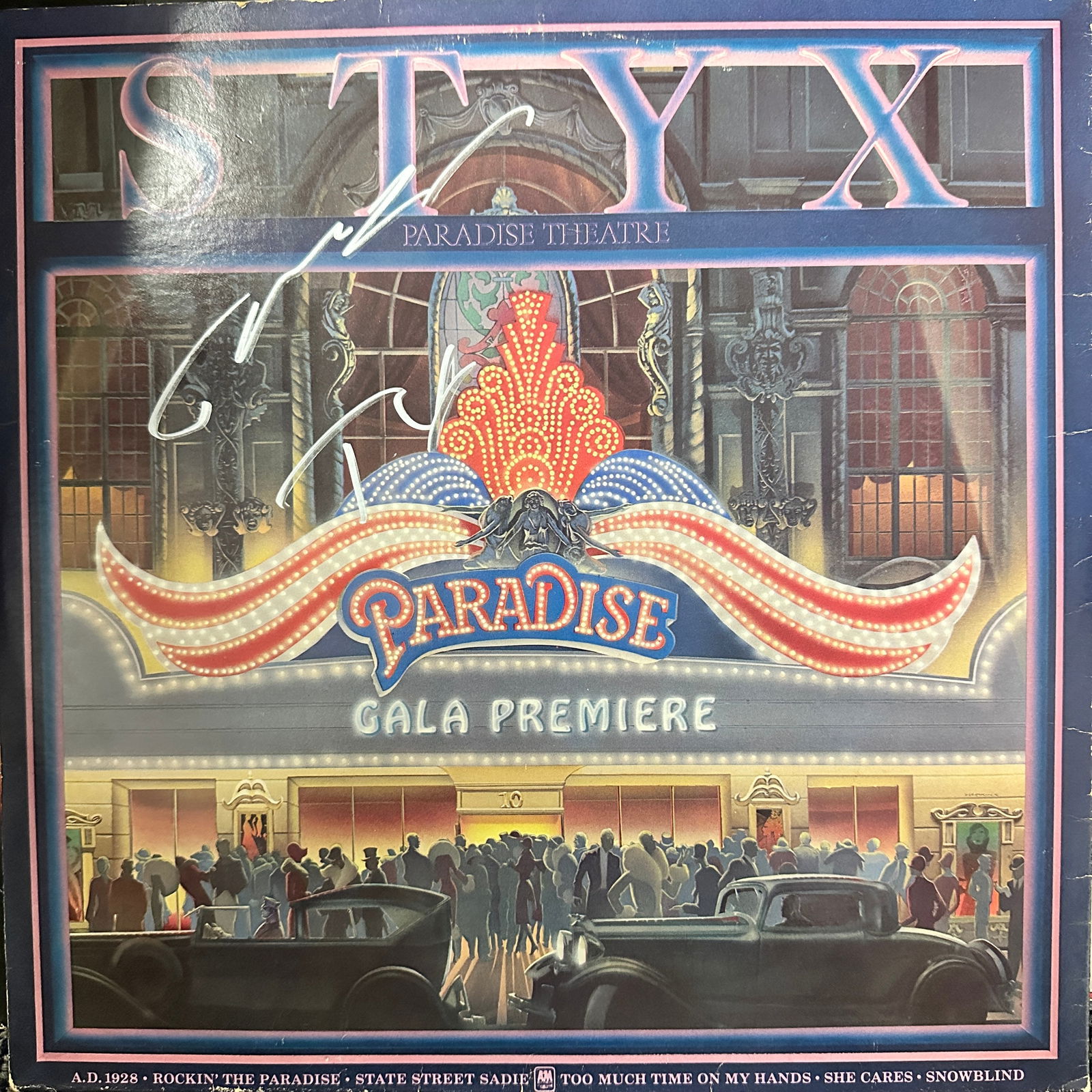 Styx Tommy Shaw JY Autographed ALBUM (1 of 1)