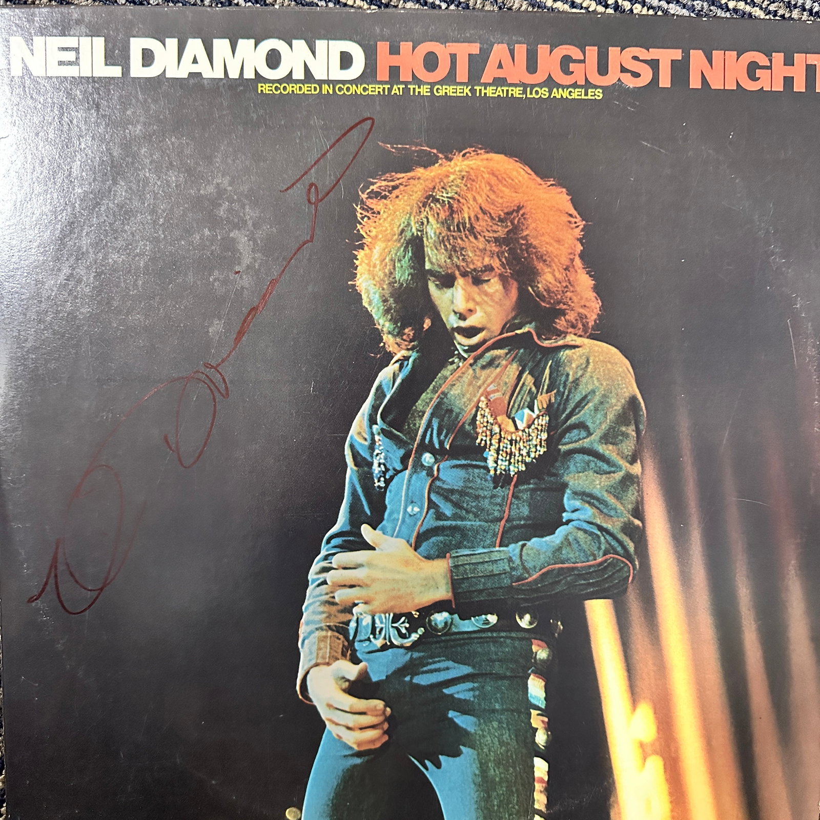 Neil Diamond Autogaphed Album: Displays are not framed, and can be framed for a cost. Framed items will state they are framed in the name of the item. All signed items come with a COA. Ask any and all questions BEFORE bidding. Sign