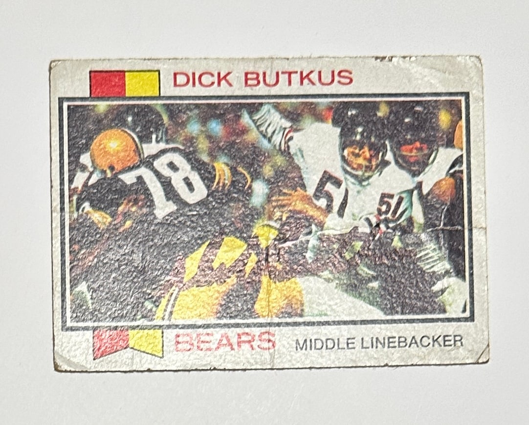 Dick Butkus Autographed Card (1 of 1)