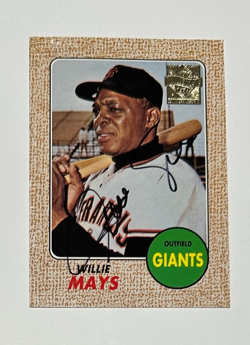 Willie Mays Autographed Card (1 of 1)