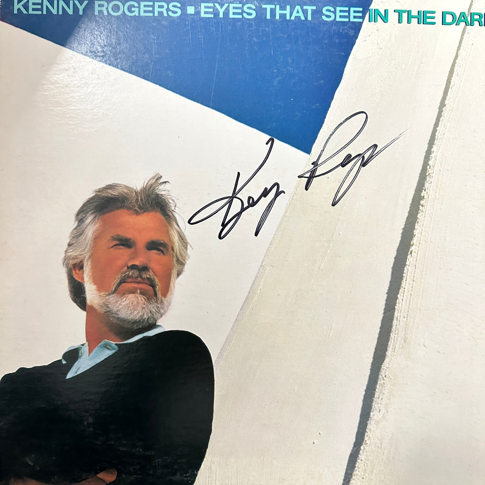 Kenny Rogers Autographed ALBUM (1 of 1)