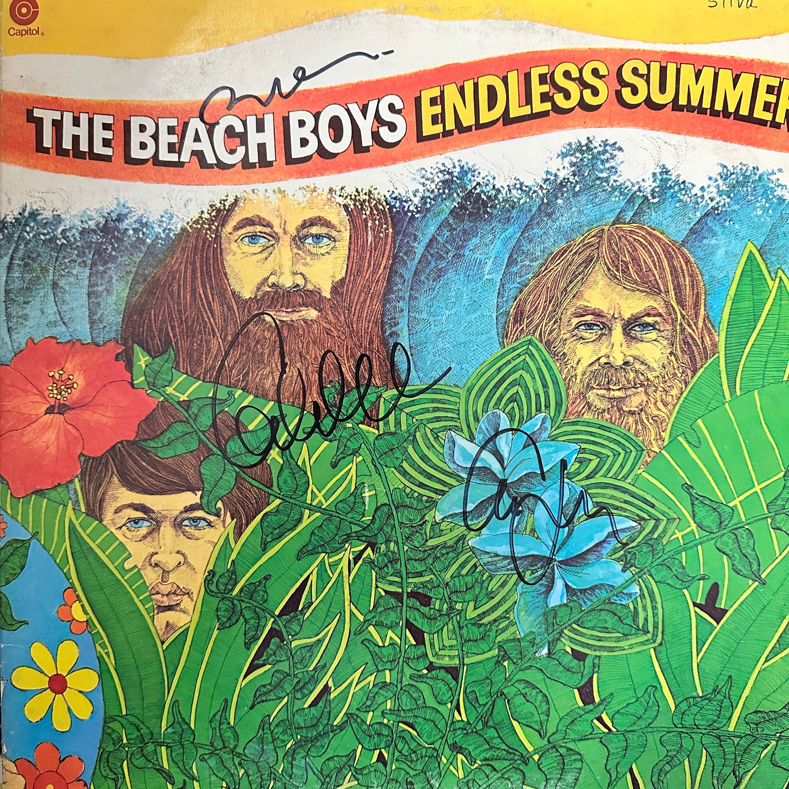 The BEACH BOYS Autographed ALBUM Carl Wilson Brian Wilson Al (1 of 1)
