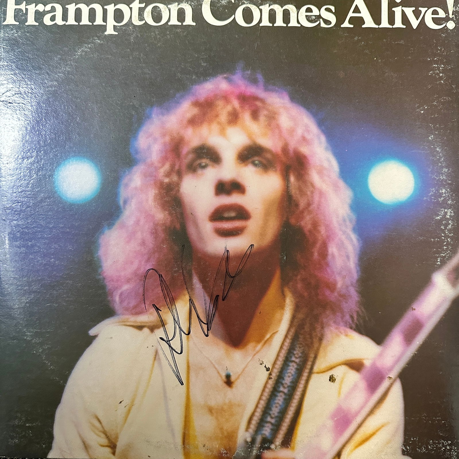 Peter Frampton Autographed ALBUM (1 of 1)