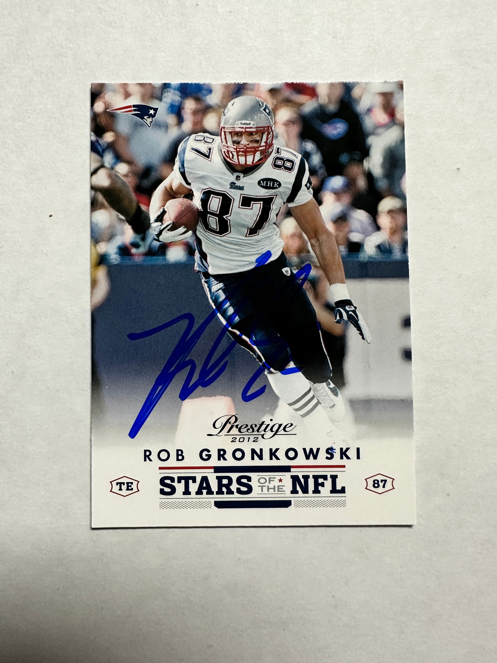 Rob Gronkowski Autographed CARD (1 of 1)