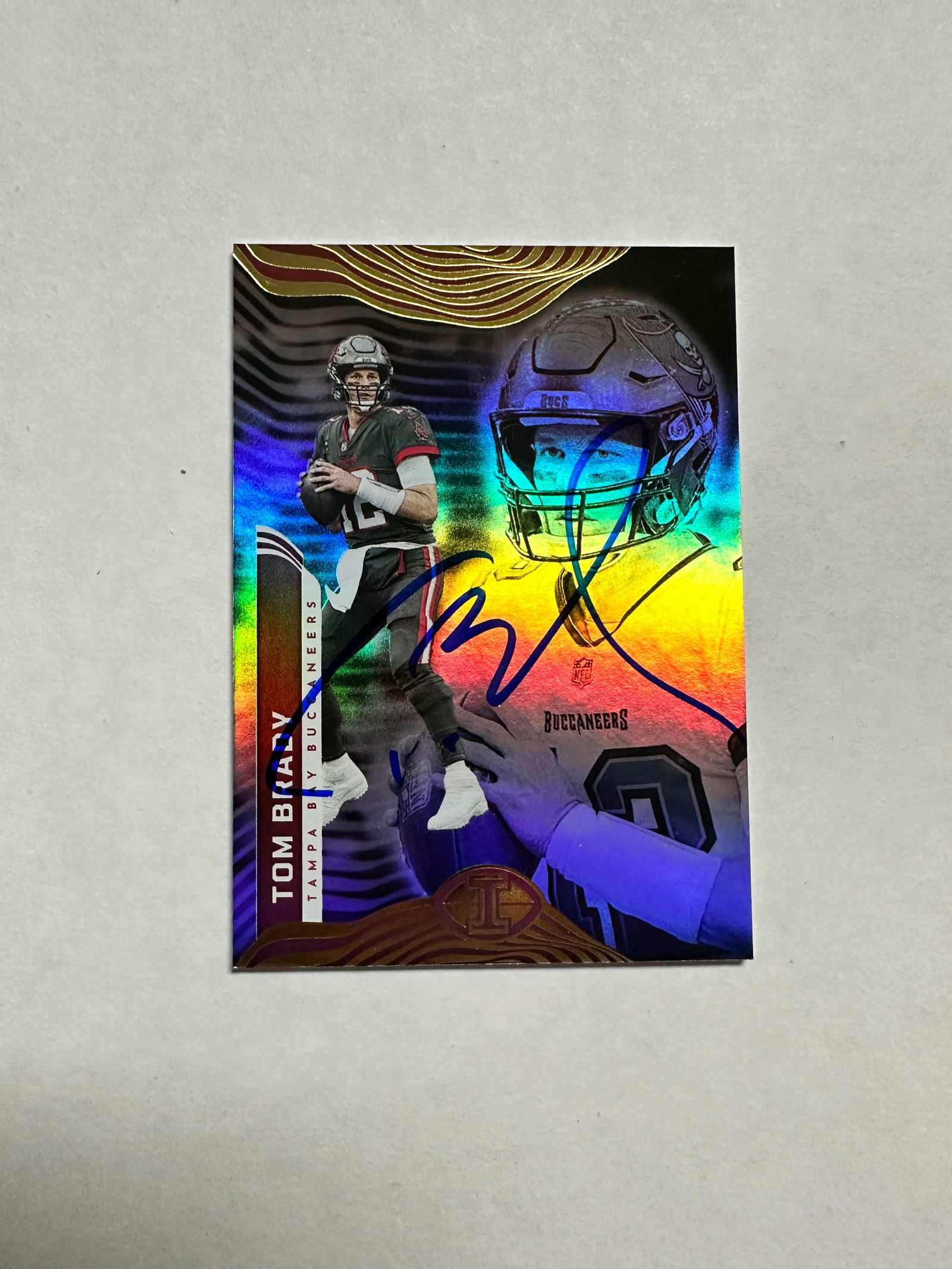 Tom Brady Autographed Card (1 of 1)